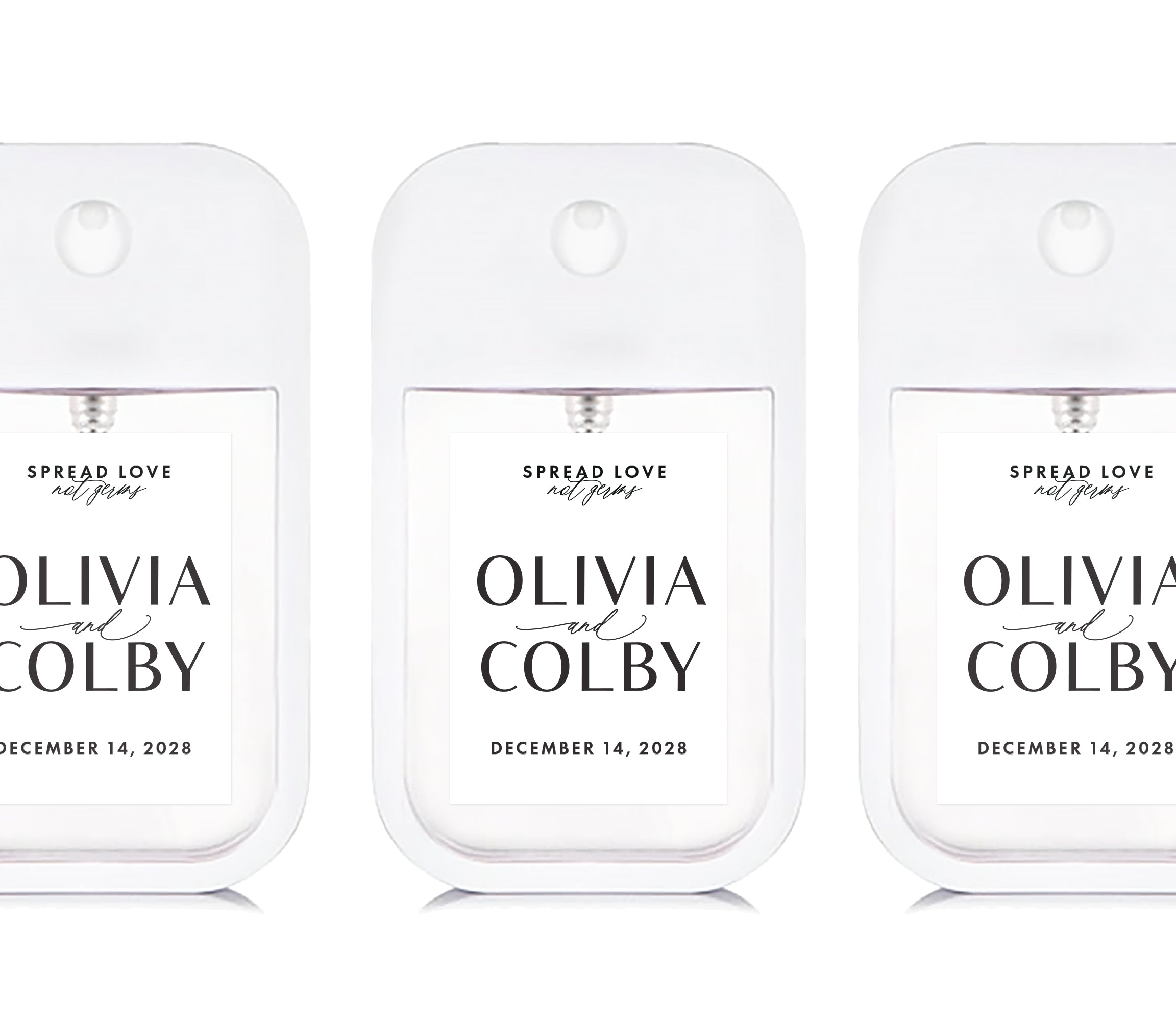 Hand Sanitizer - Wedding Favors