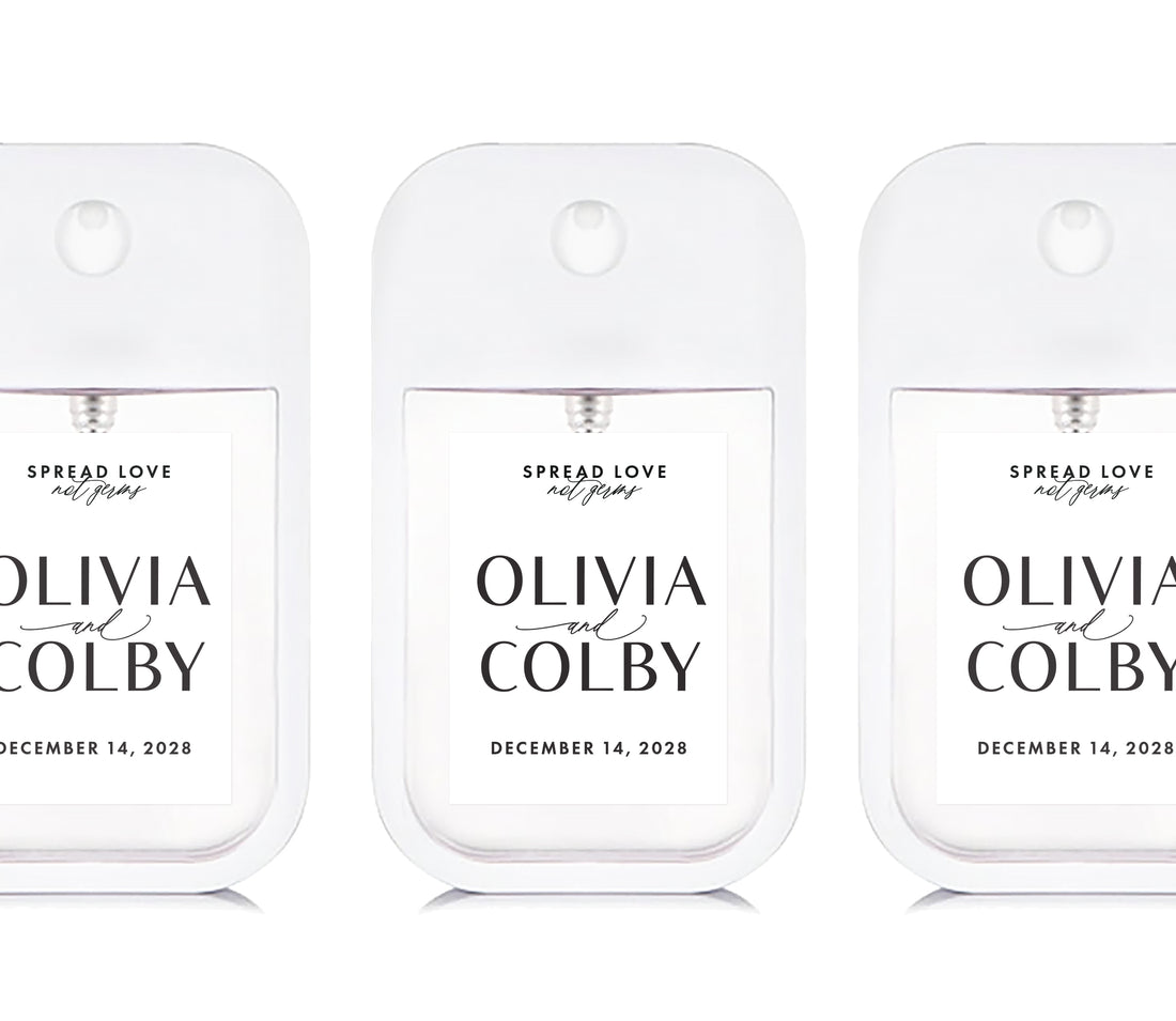 Hand Sanitizer - Wedding Favors