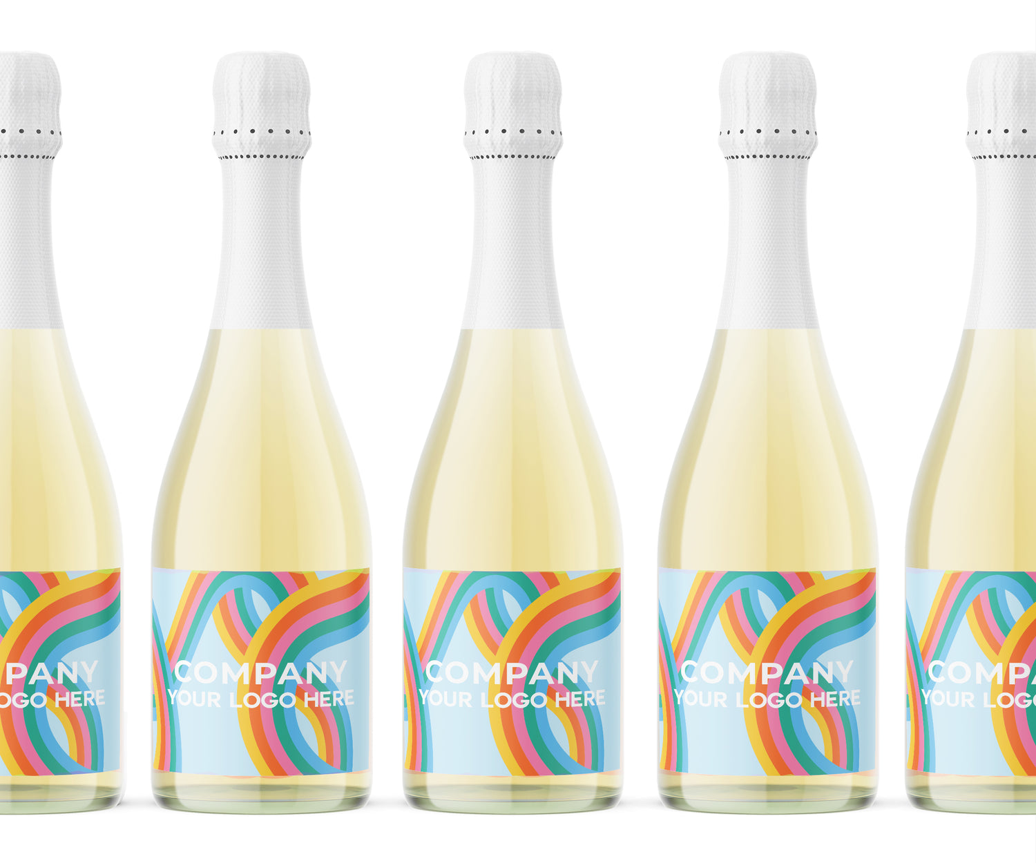 Champagne Labels – Custom Logo