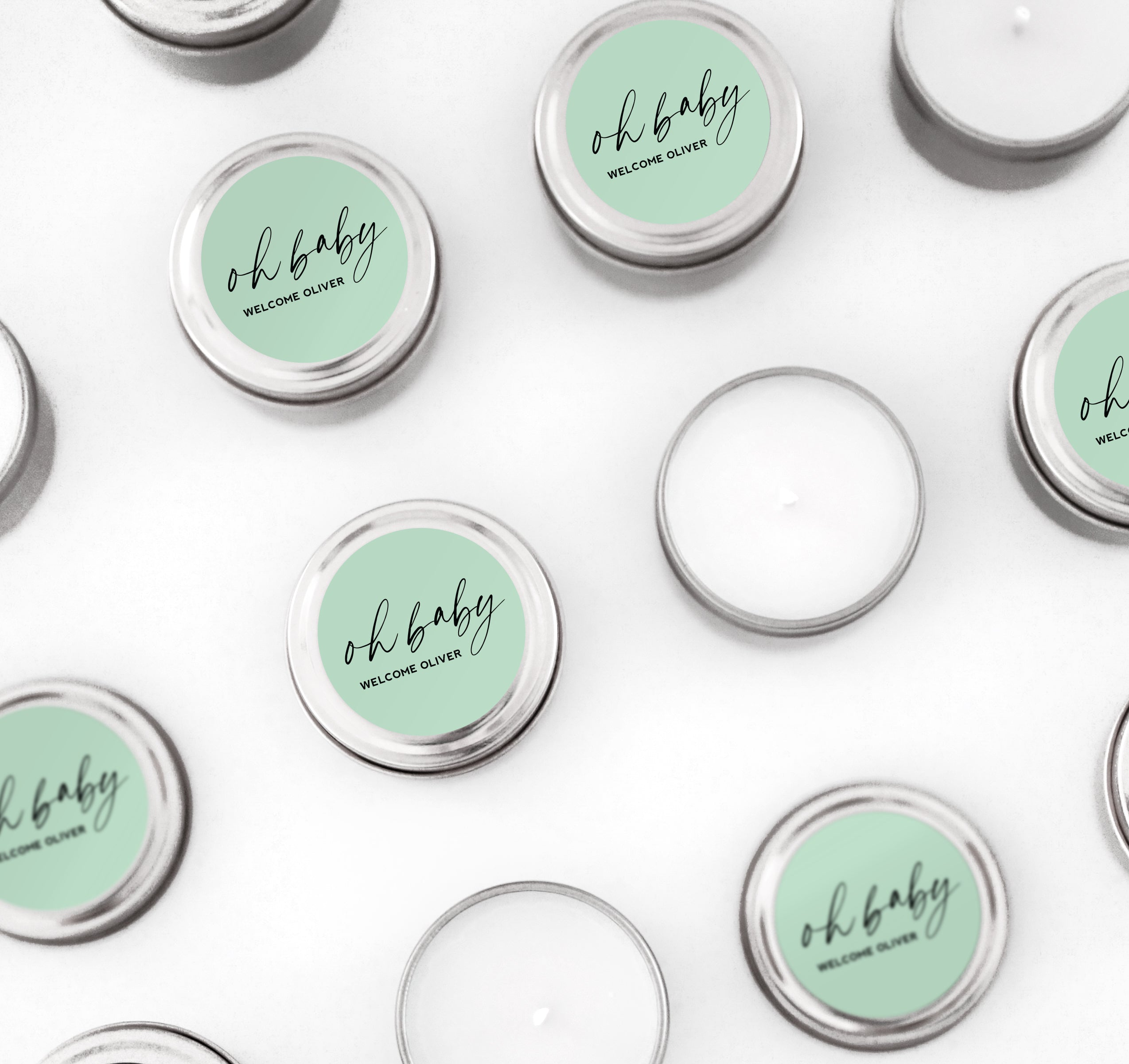 Candles – Oh Baby – Silver