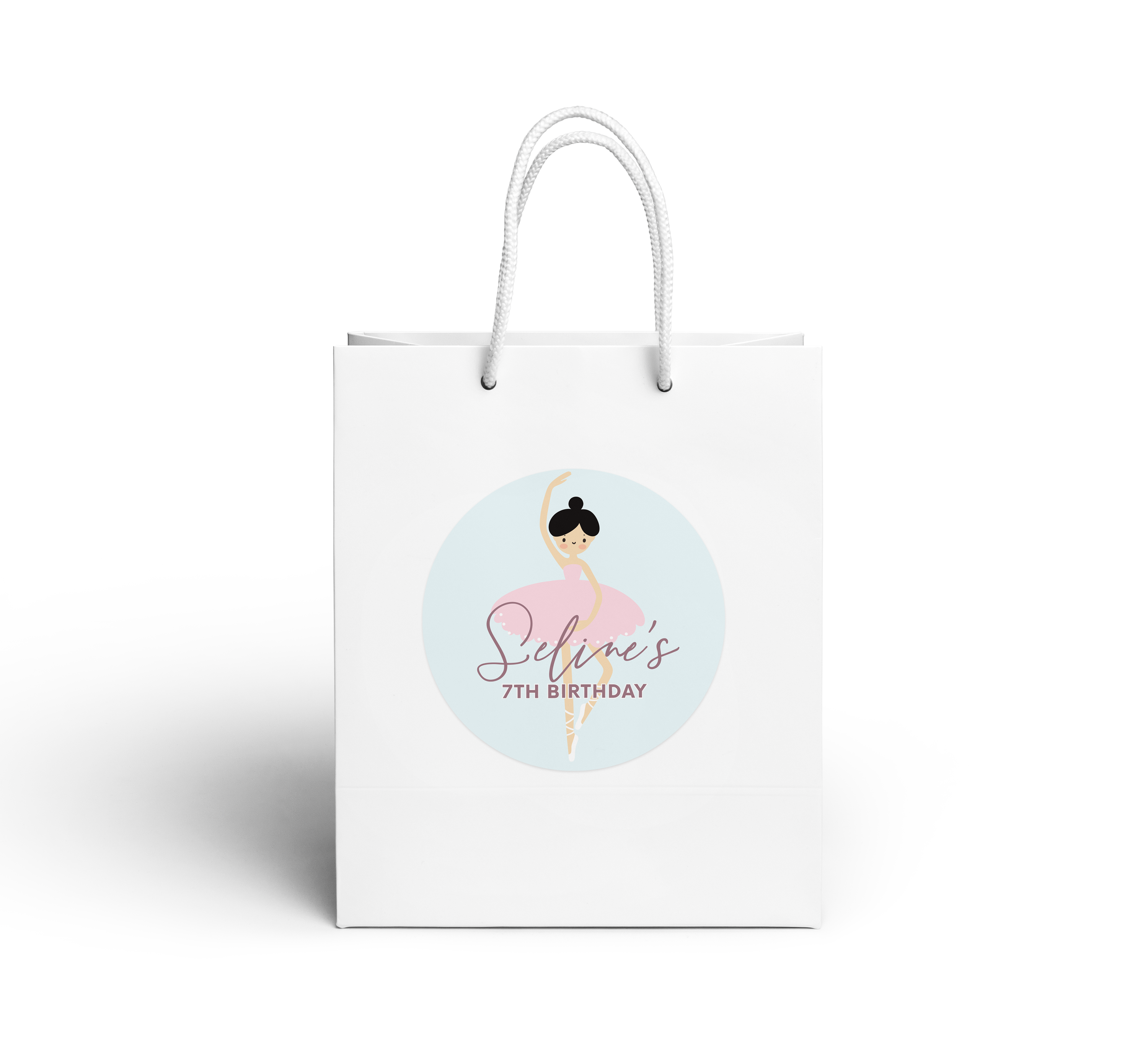 Gift Bag – Birthday Ballerina