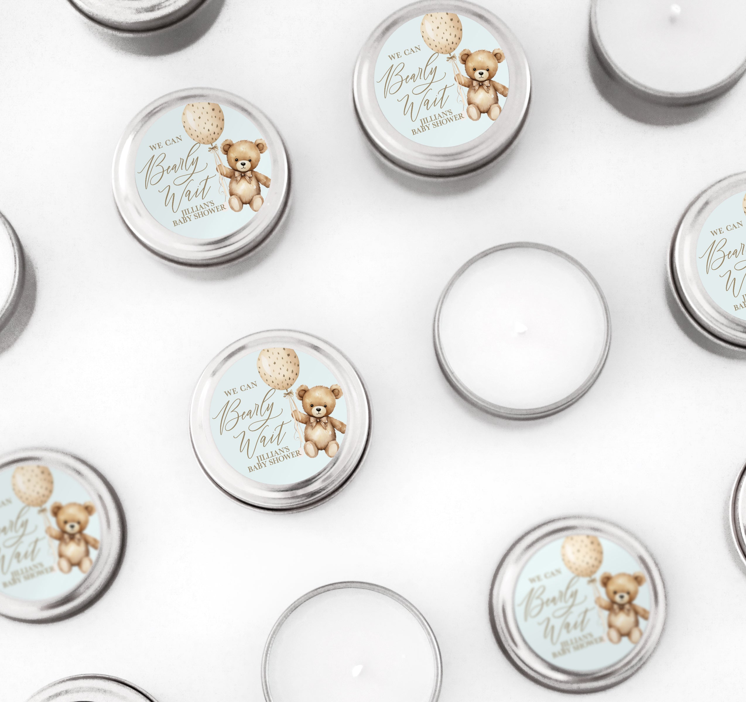 Candles – Silver We Can Bearly Wait