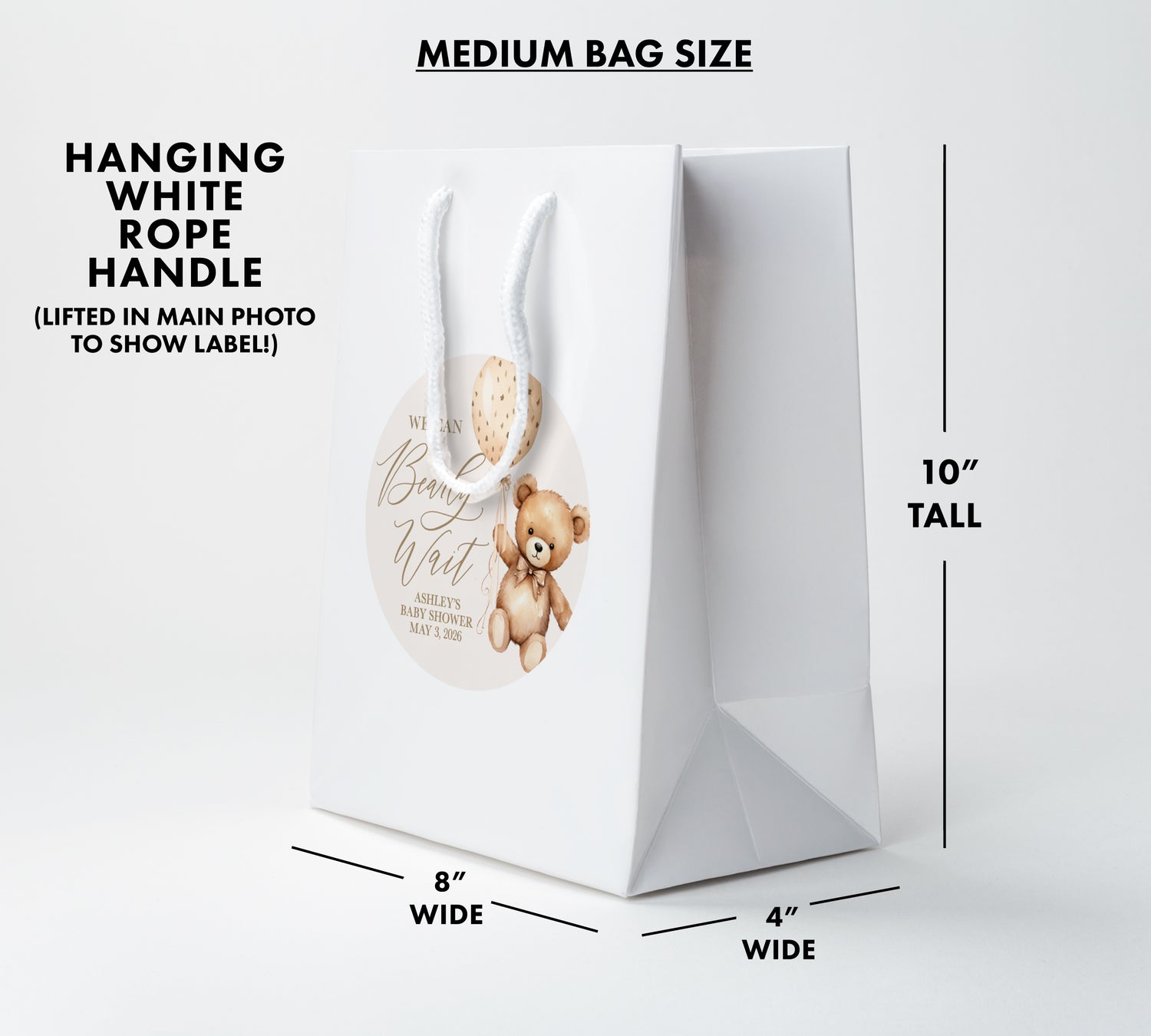 Gift Bag – Bearly Wait