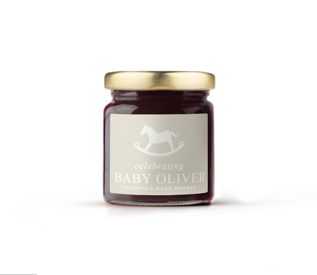 Blueberry Jam - Rocking Horse - Beige