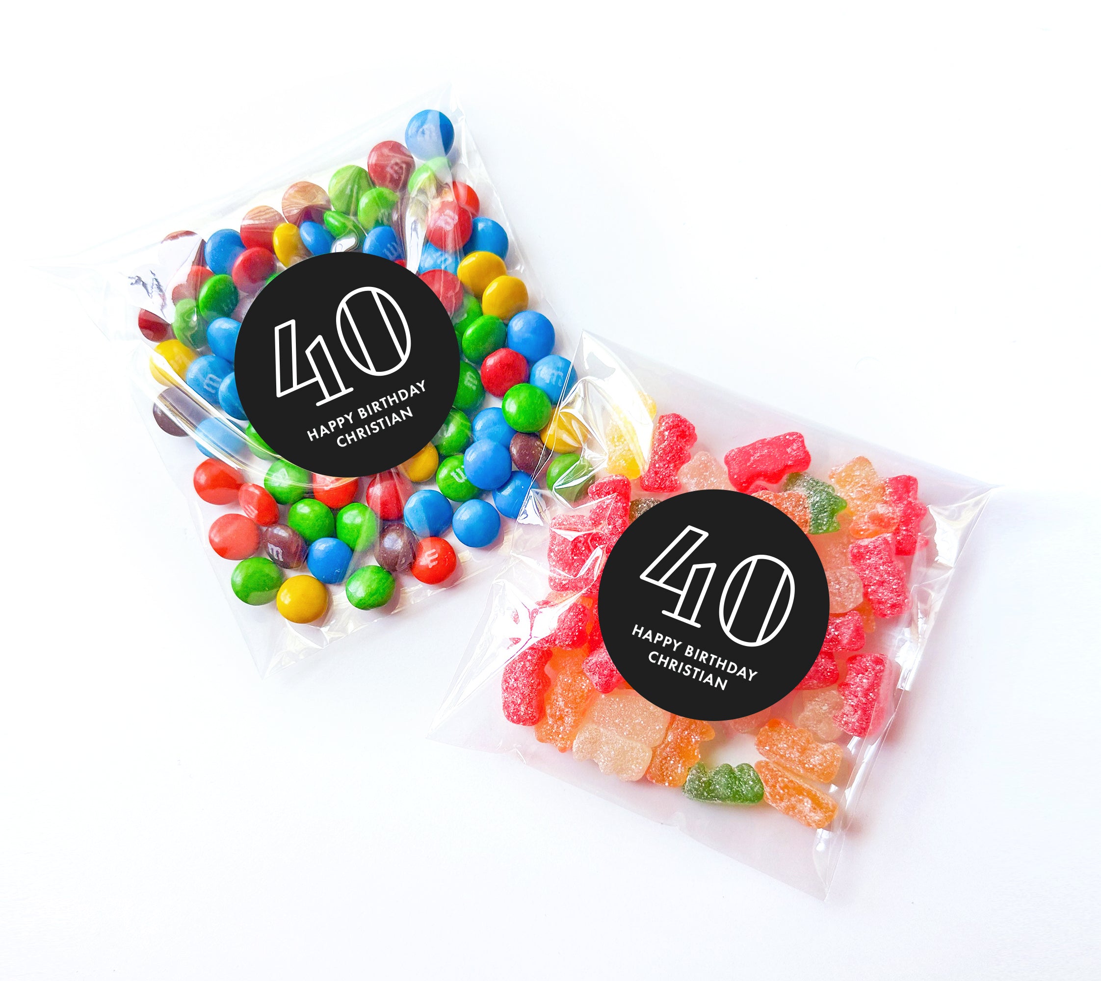Favor Bags – Number
