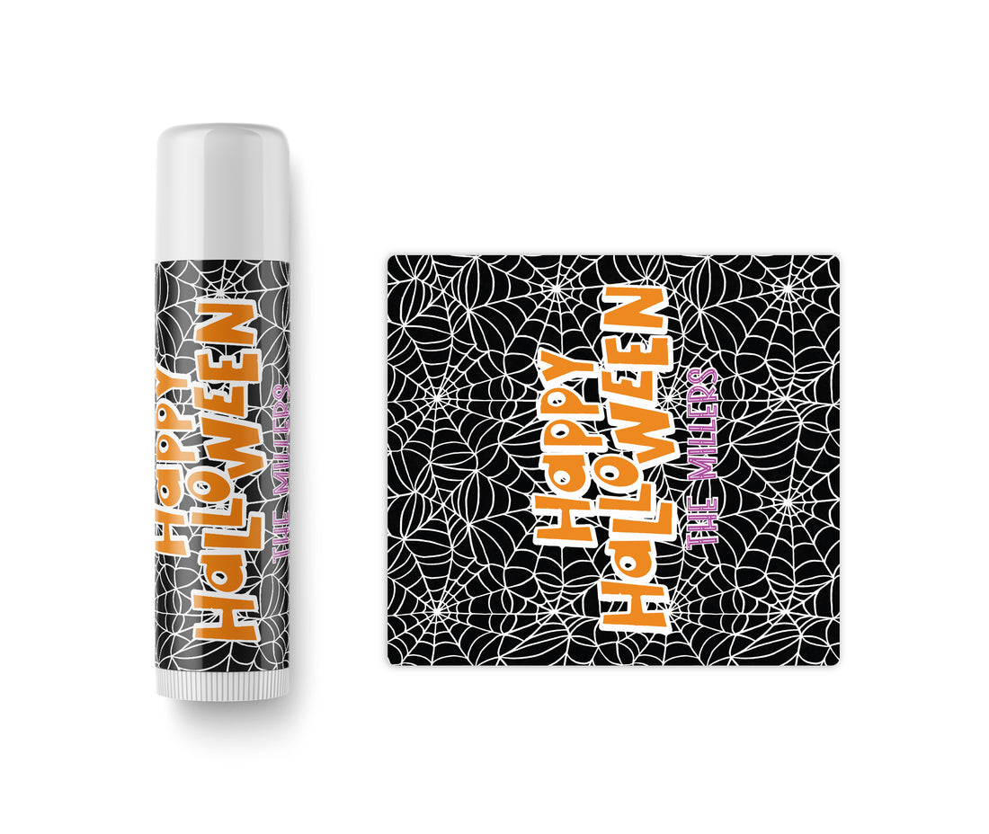 Lip Balm – Halloween Spider Web