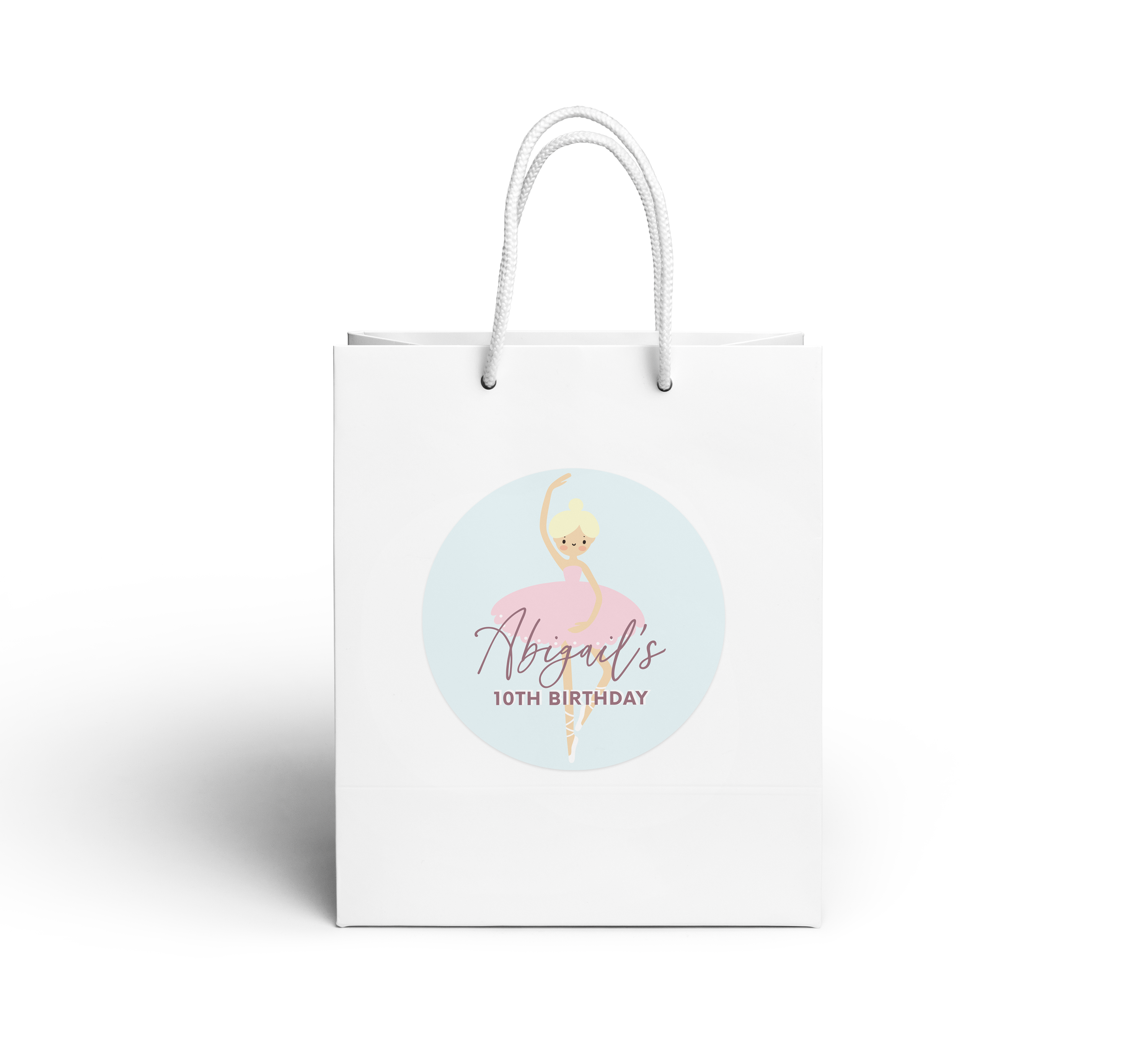Gift Bag – Birthday Ballerina