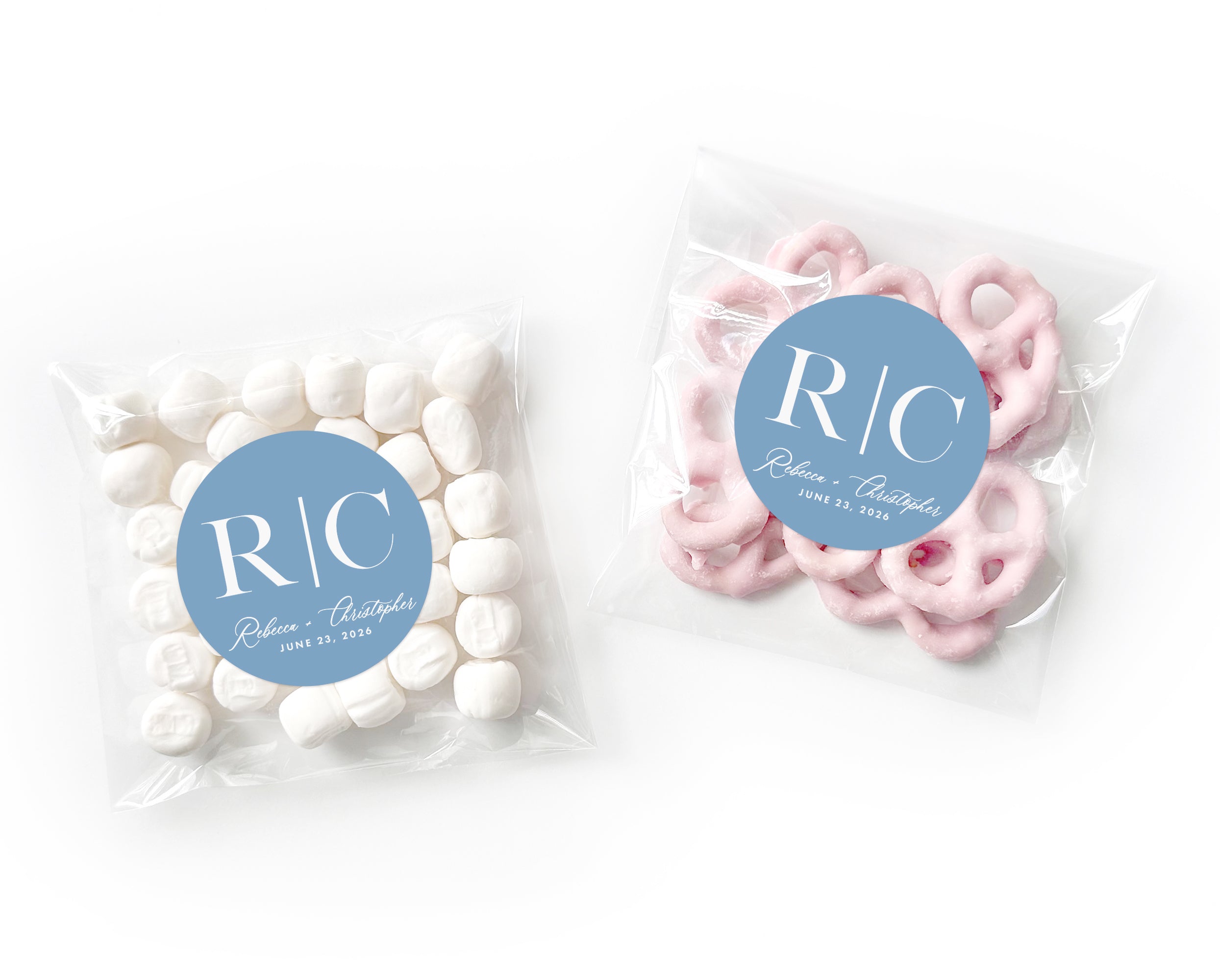 Favor Bags – Initials