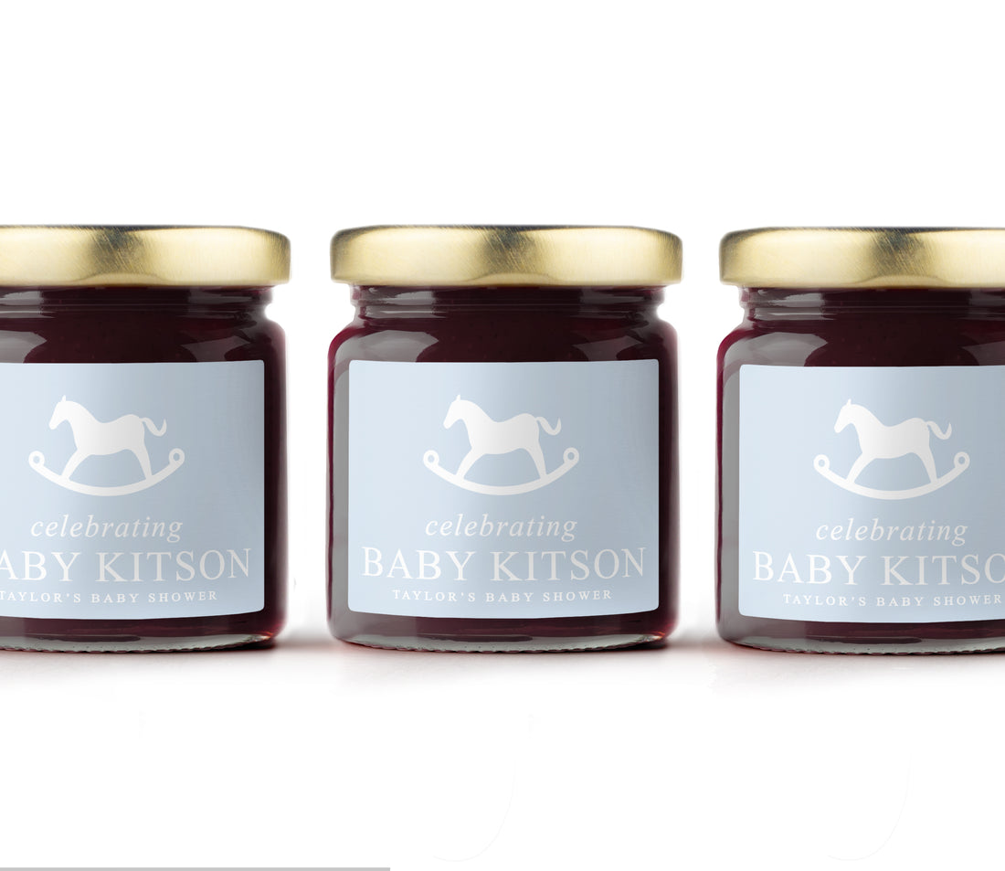 Blueberry Jam - Rocking Horse - Blue