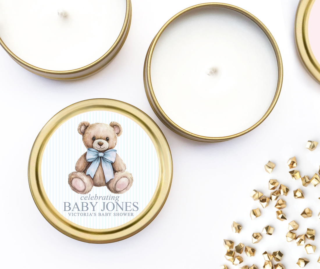 Candles – Elegant Bear – Blue