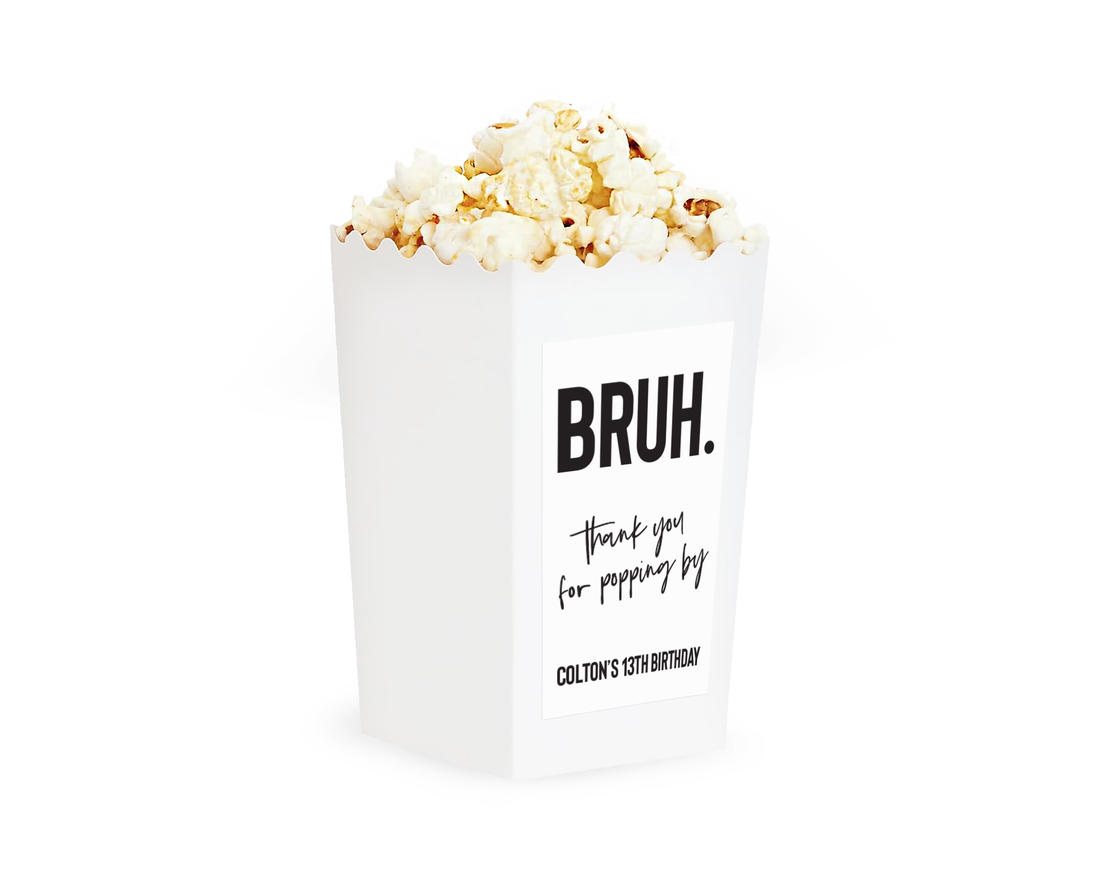 Popcorn Box – BRUH.