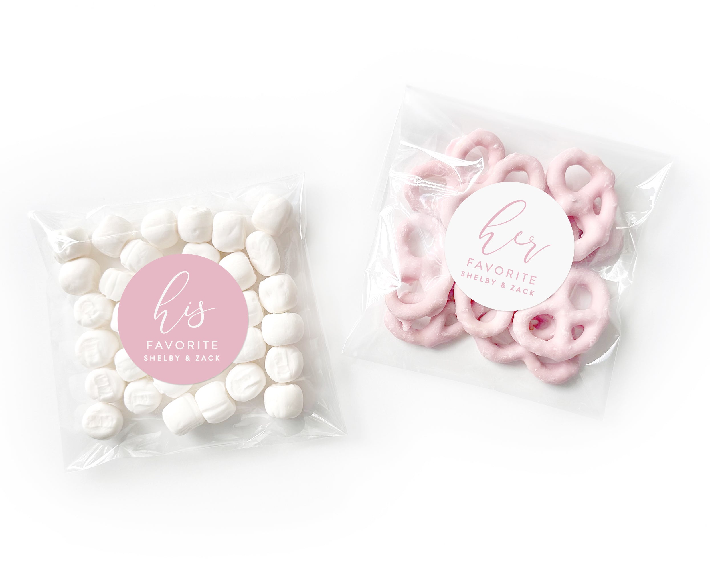 Favor Bags – His & Hers