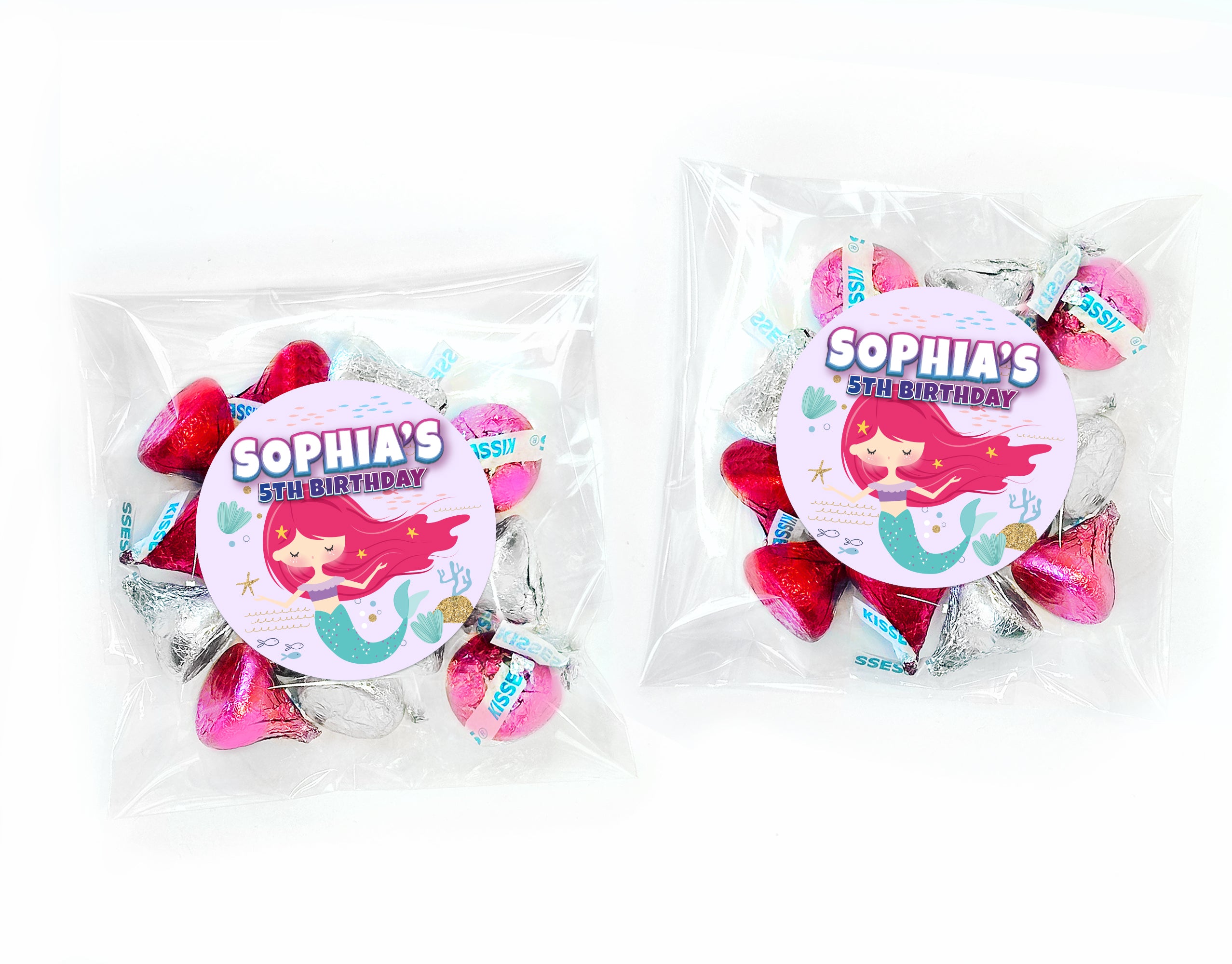 Favor Bags – Purple Mermaid