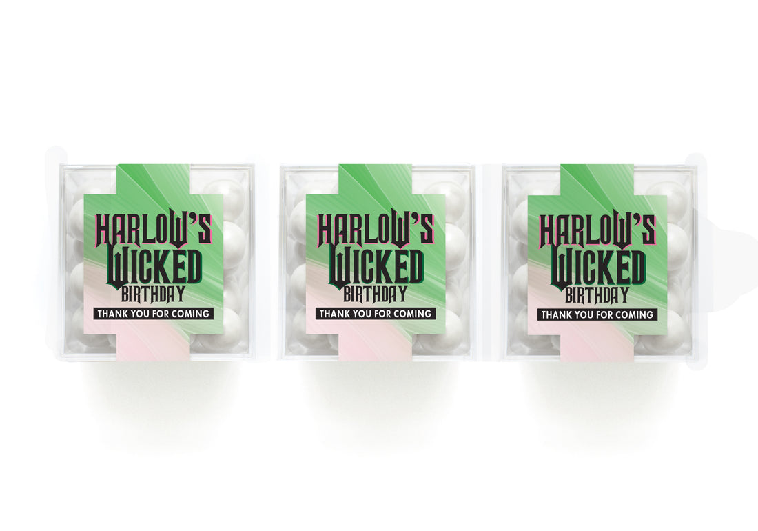 Clear Cubes – Wicked Birthday