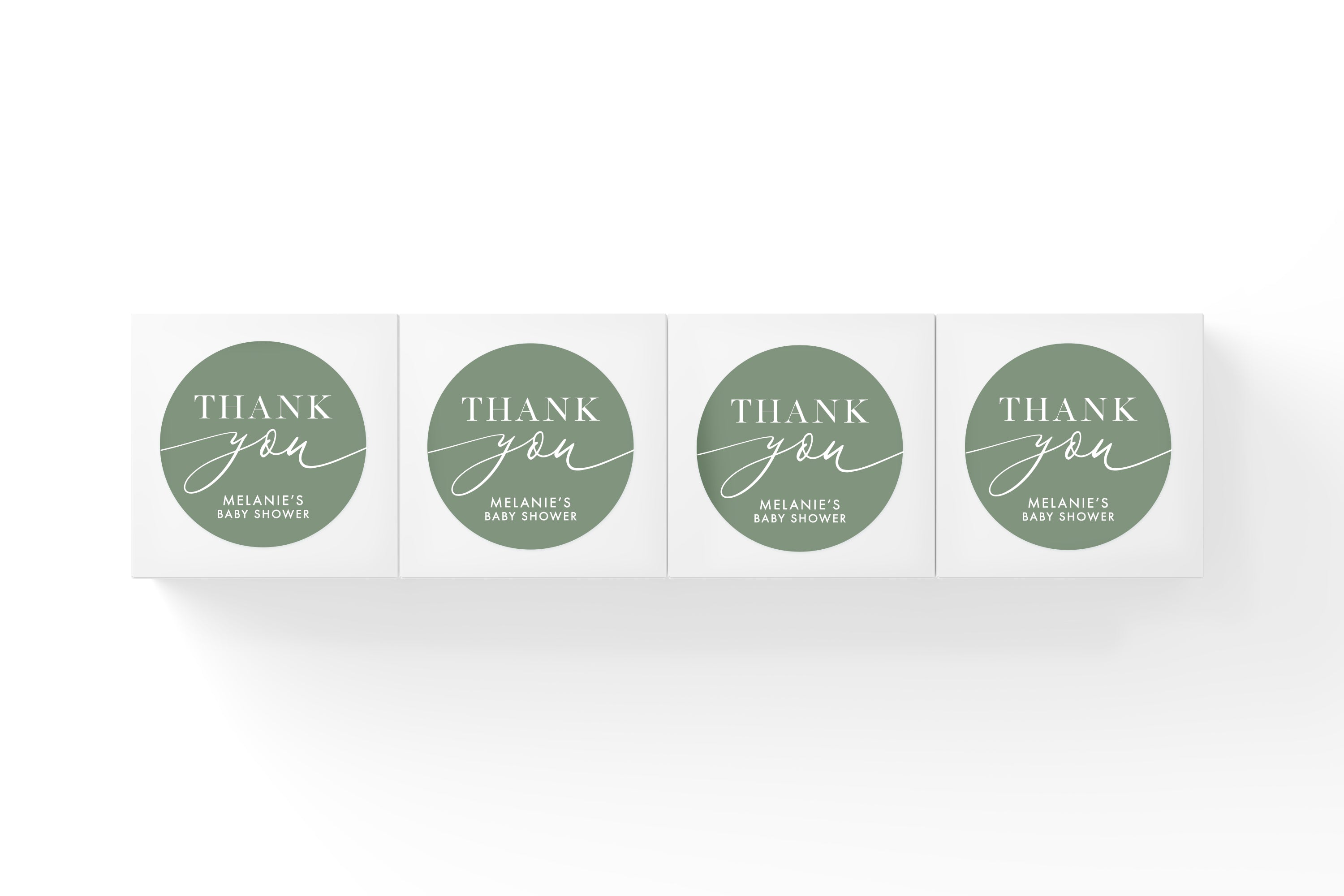 Favor Boxes – Thank You