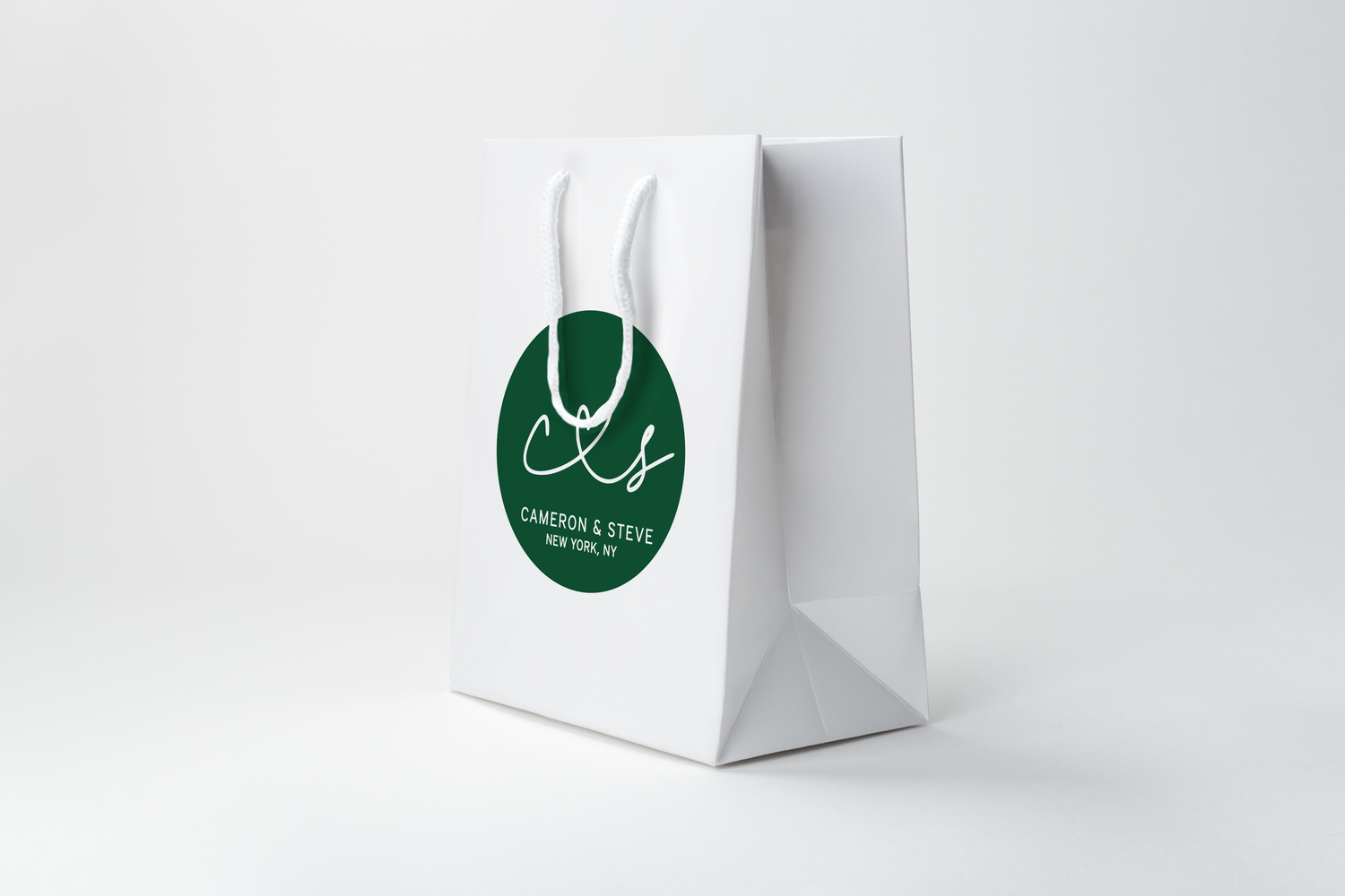 Gift Bag – Heart Initials