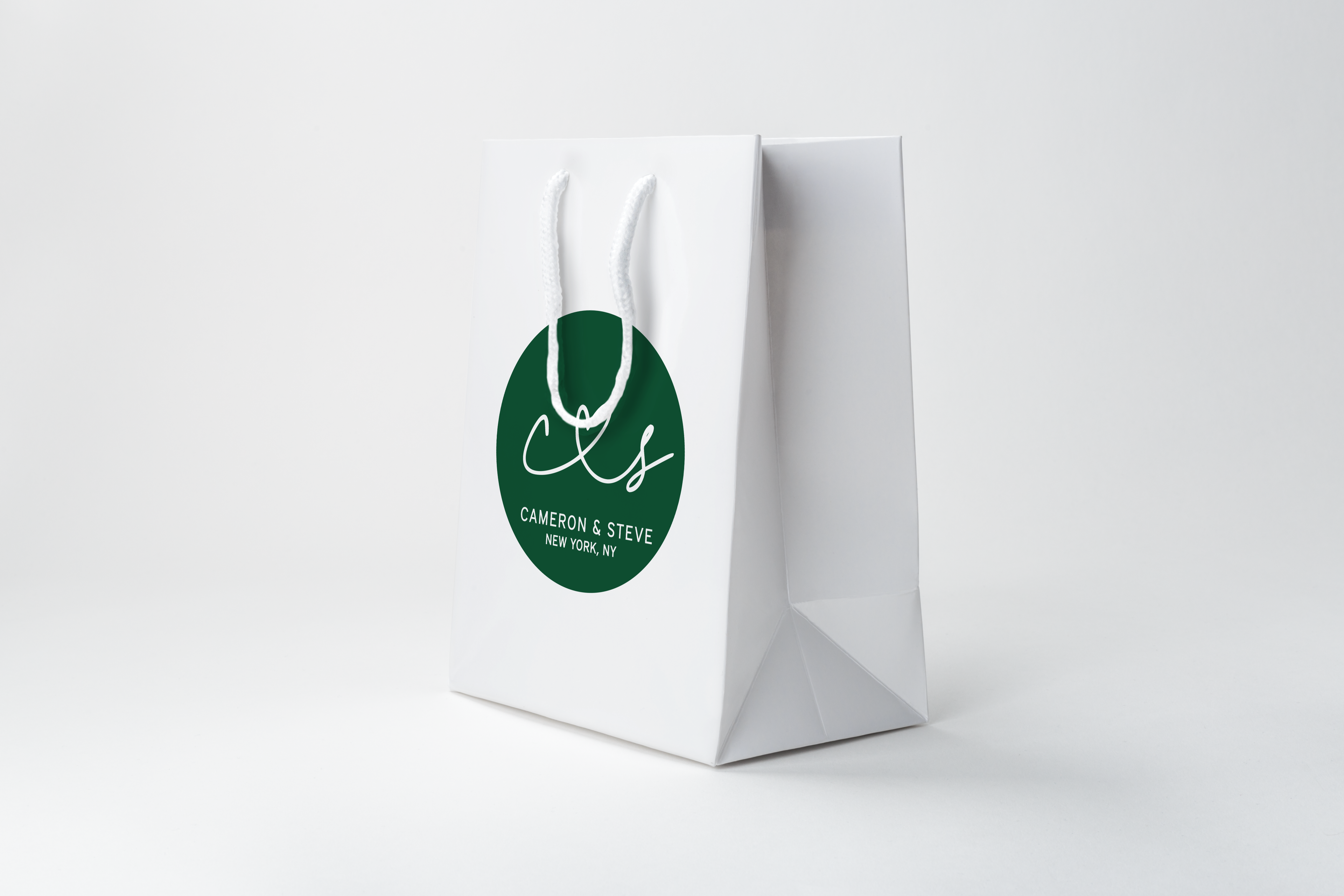 Gift Bag – Heart Initials