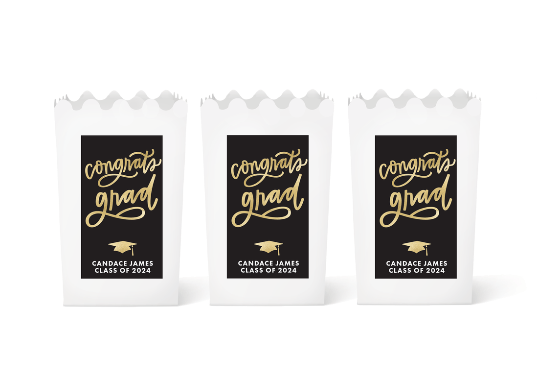 Popcorn Box – Graduation Fab