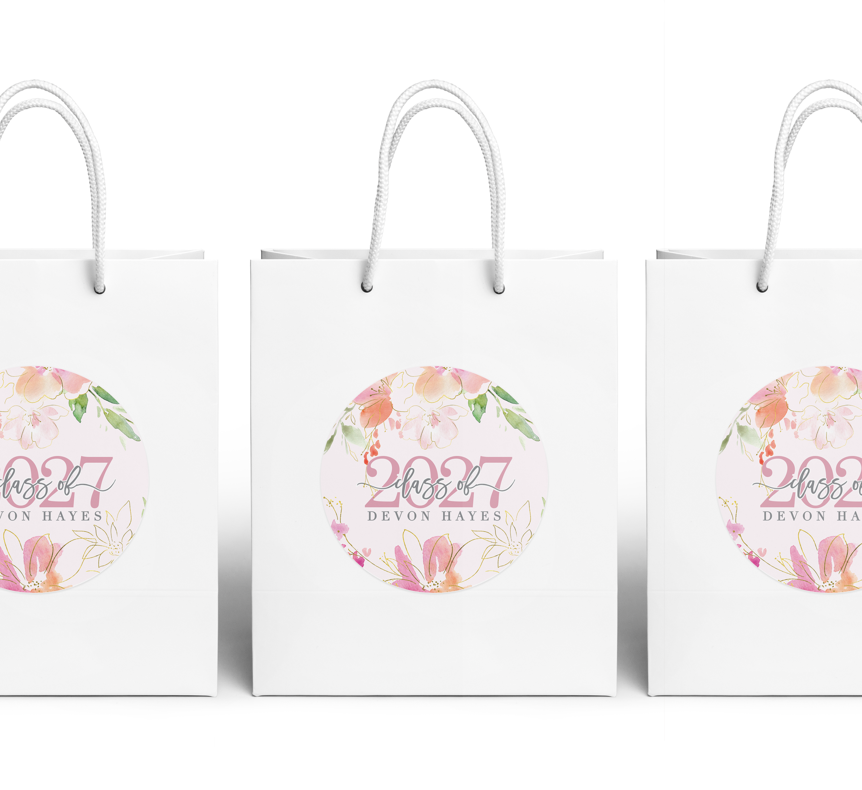 Gift Bag – Graduation Floral