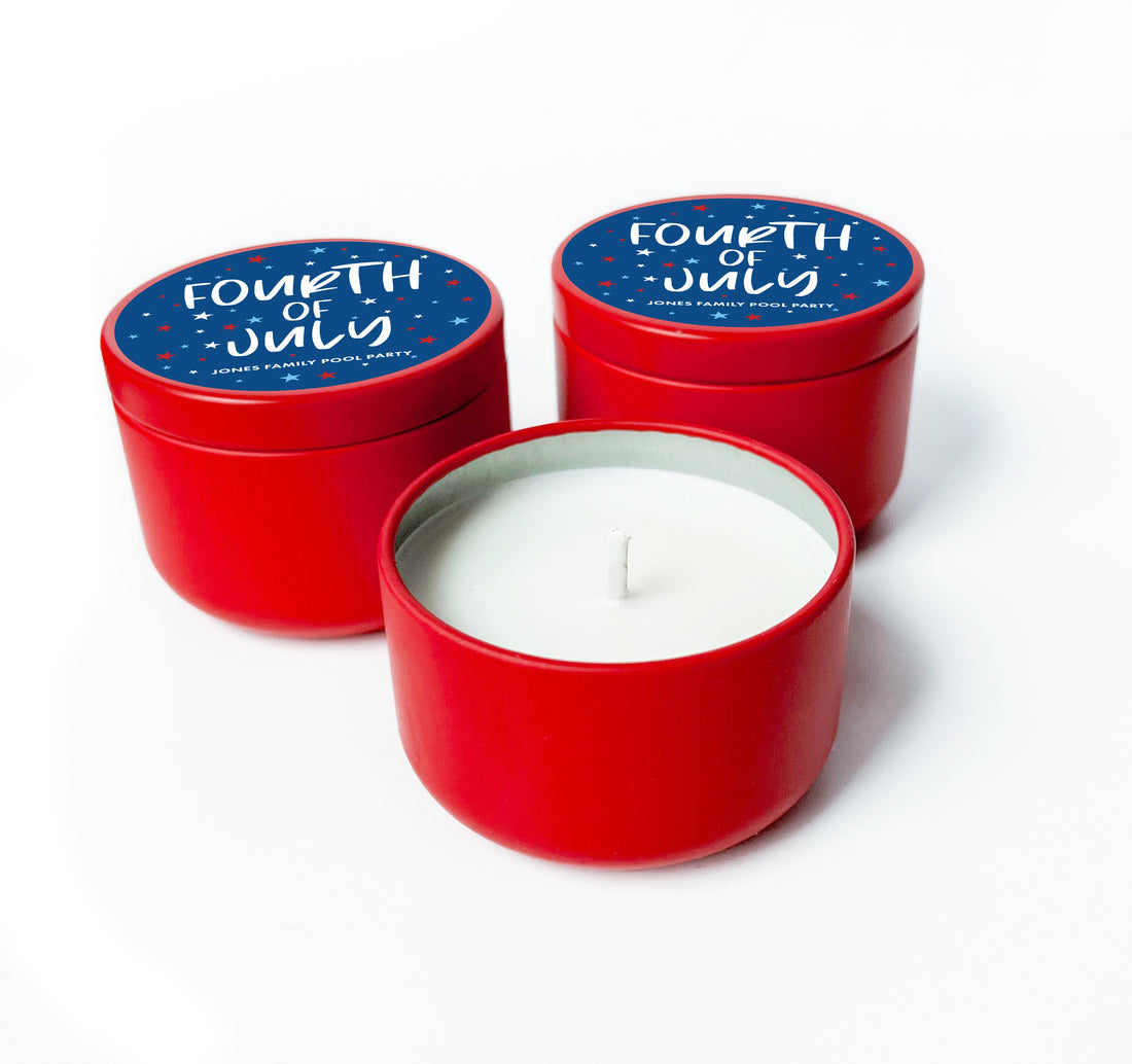 Candles – Fourth of July Stars