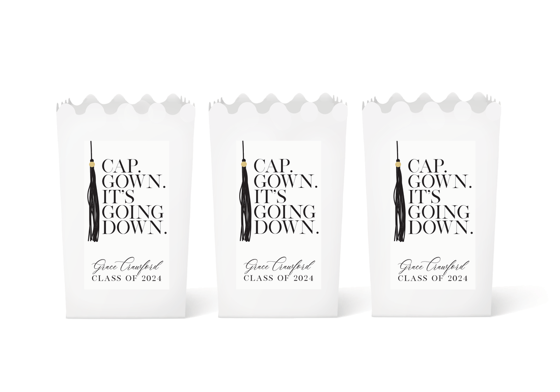 Popcorn Box – Graduation Tassel