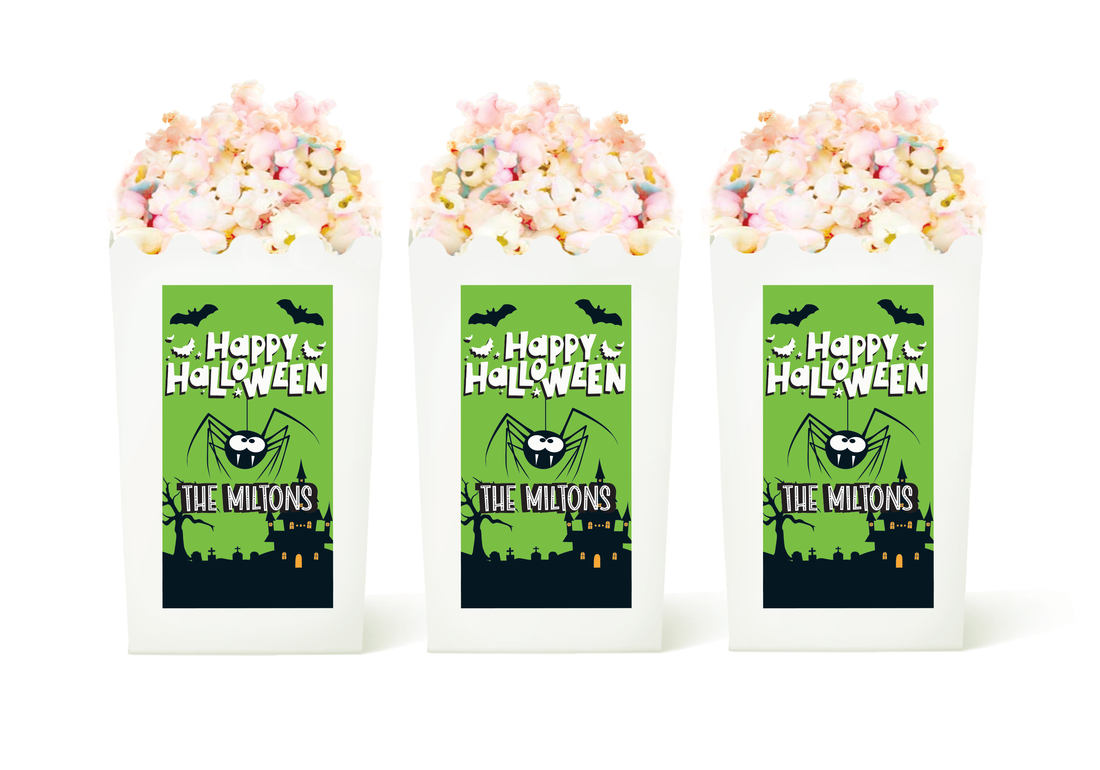 Popcorn Box – Halloween Haunted House