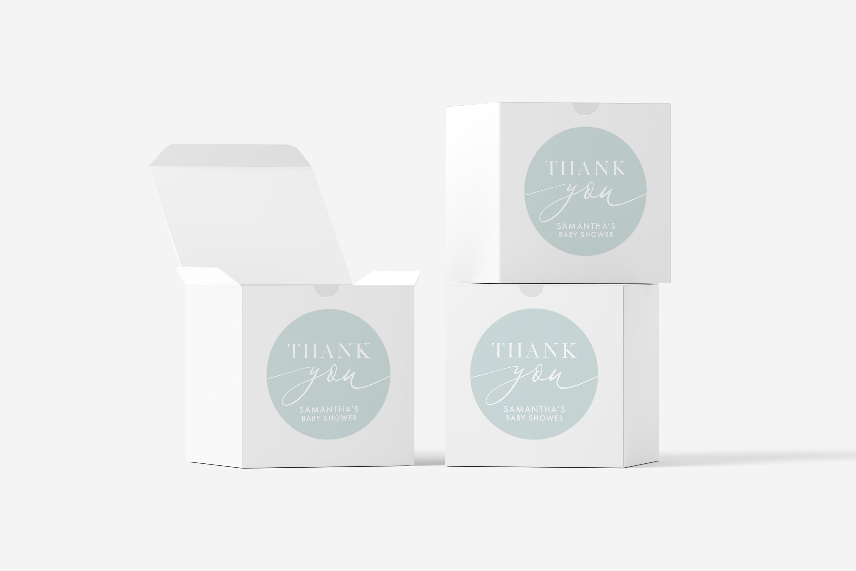 Favor Boxes – Thank You