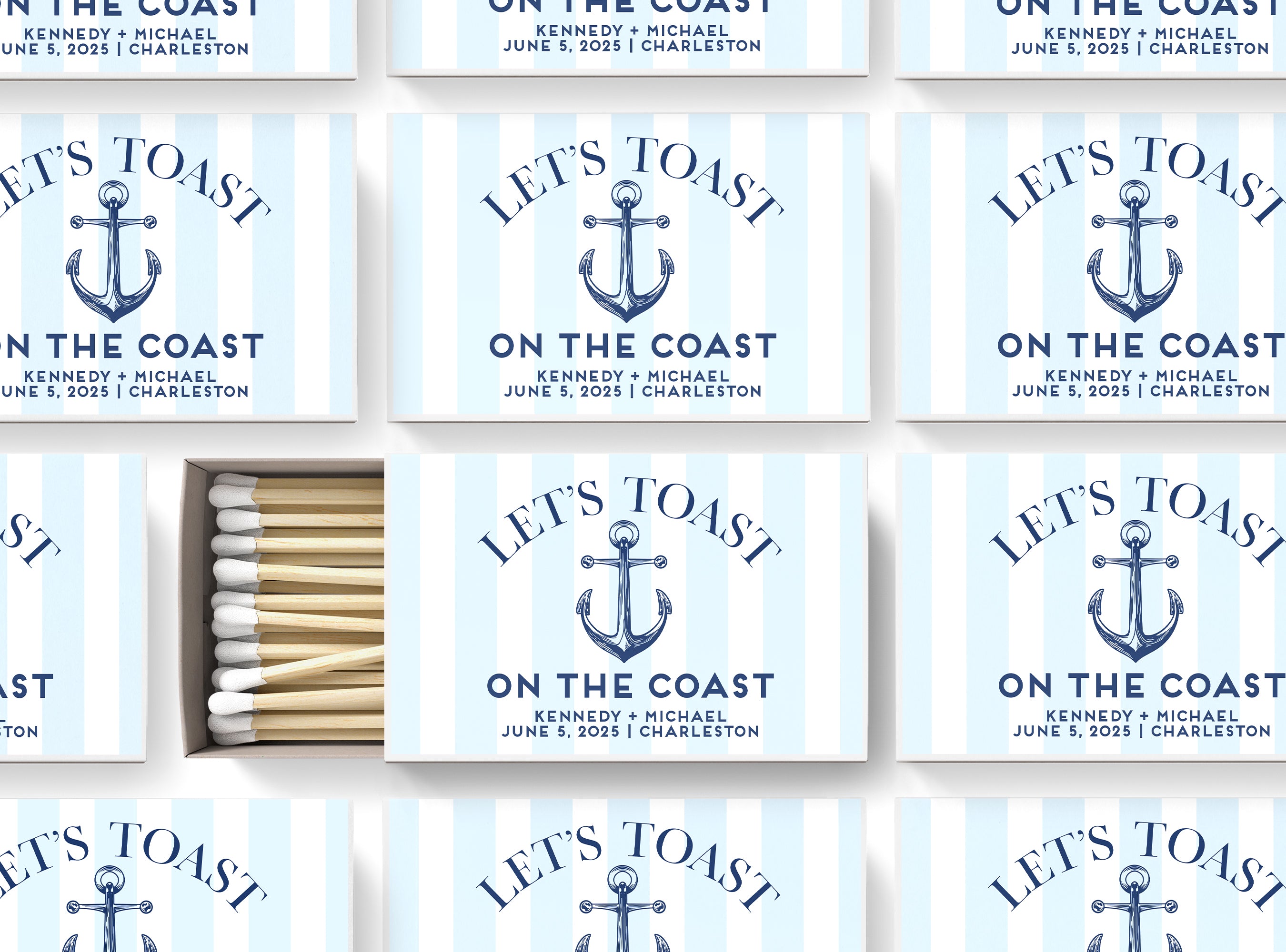 Matches – Toast On The Coast - Anchor