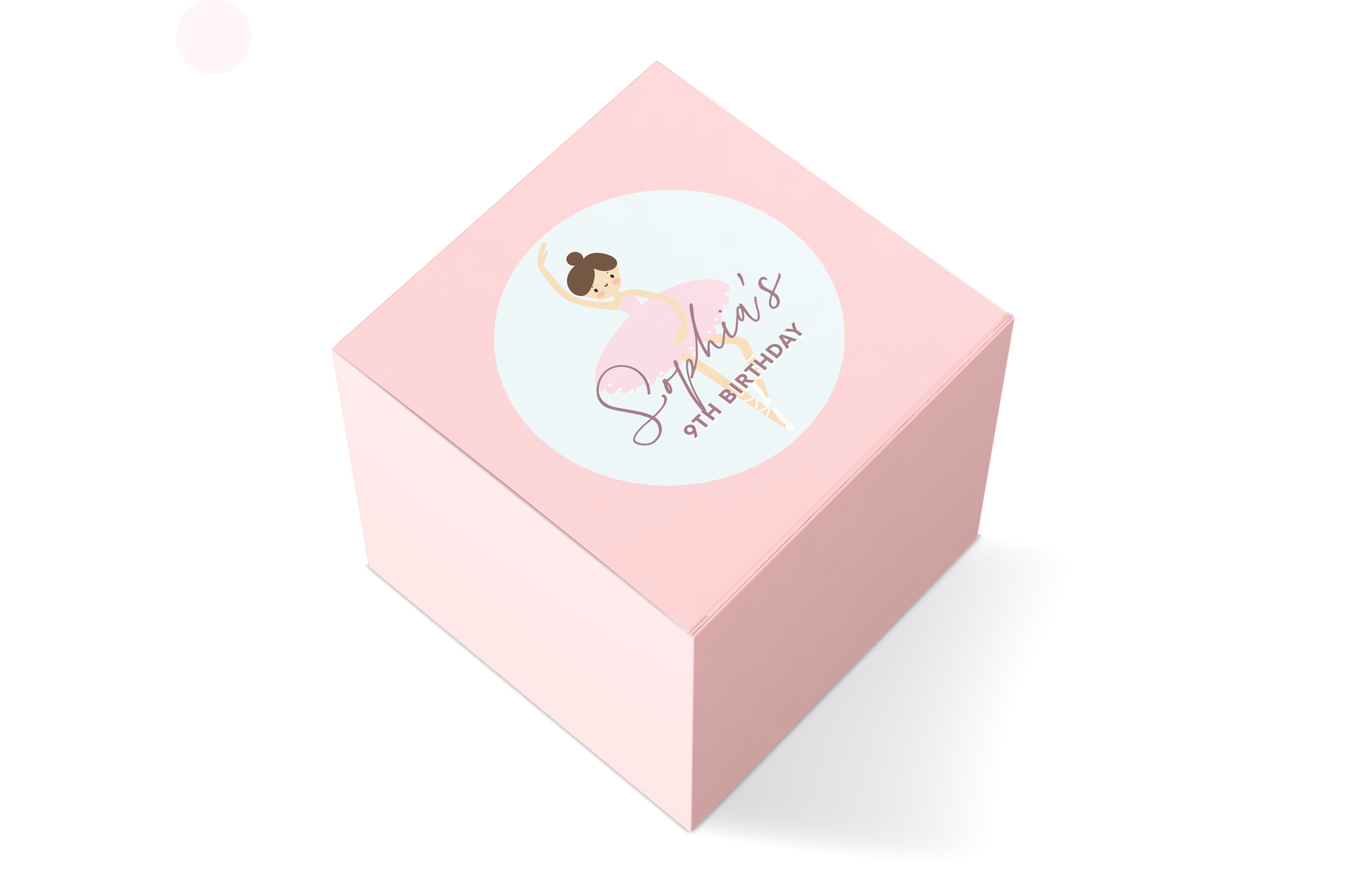 Favor Boxes – Ballerina