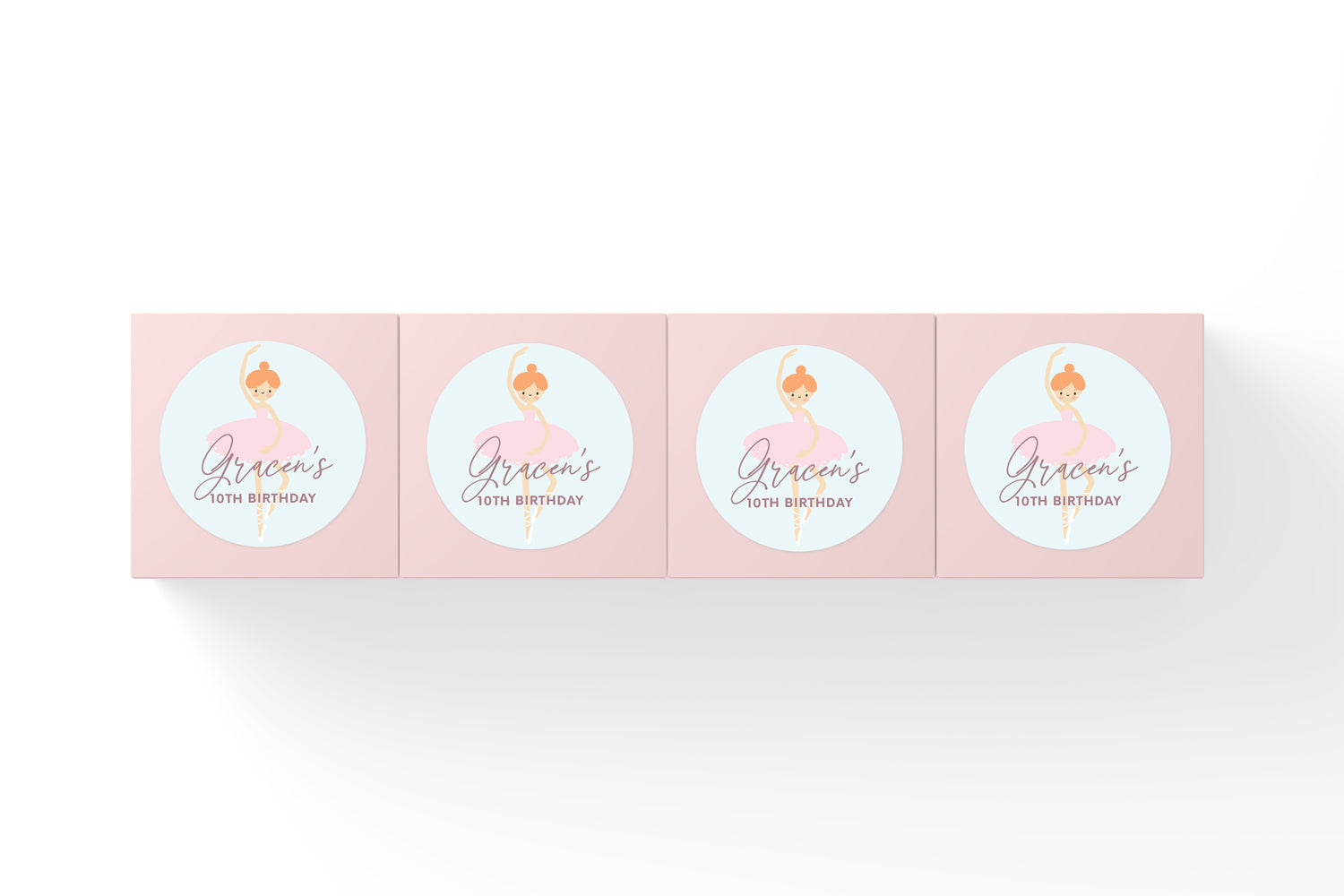 Favor Boxes – Ballerina