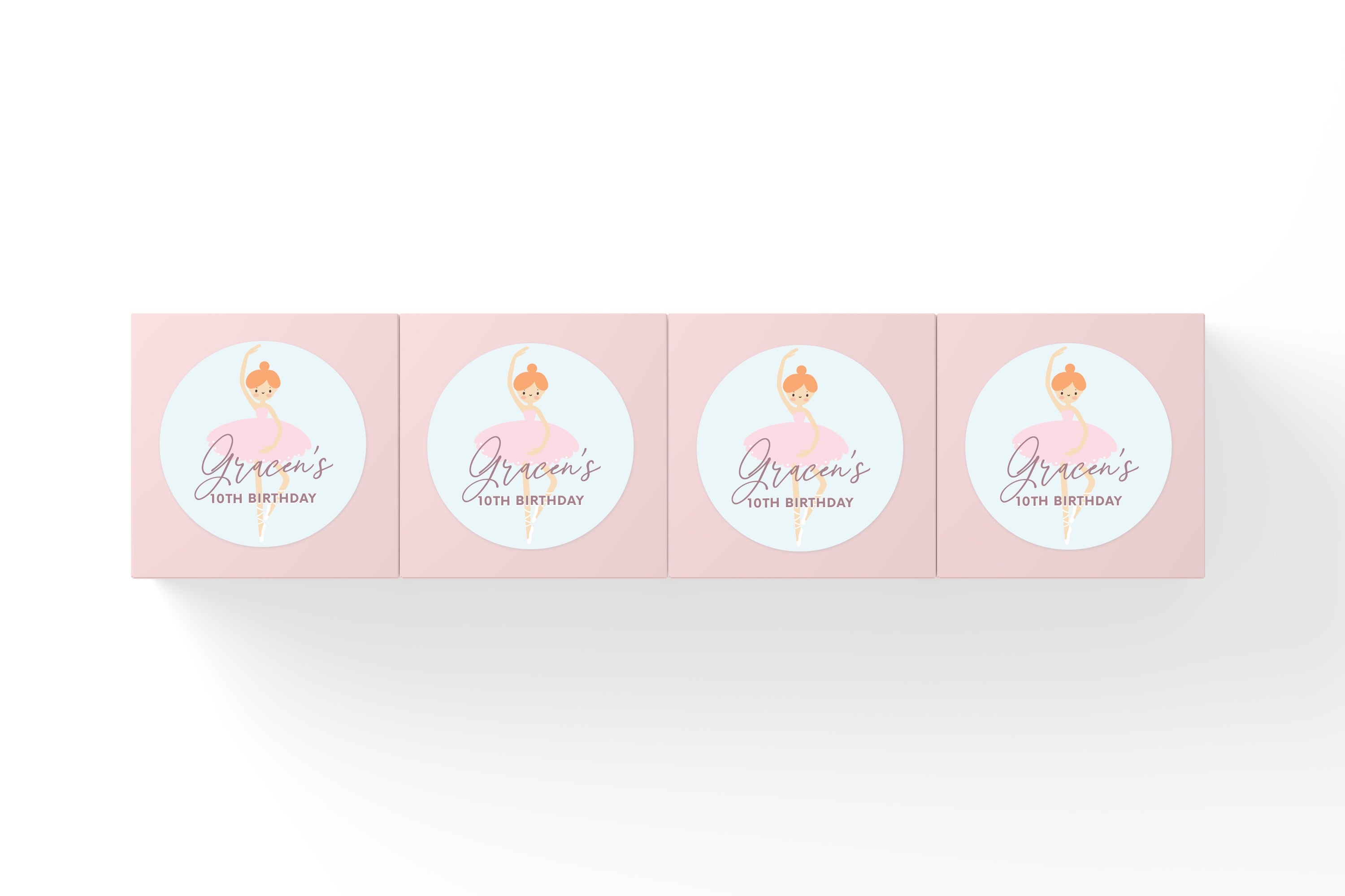 Favor Boxes – Ballerina