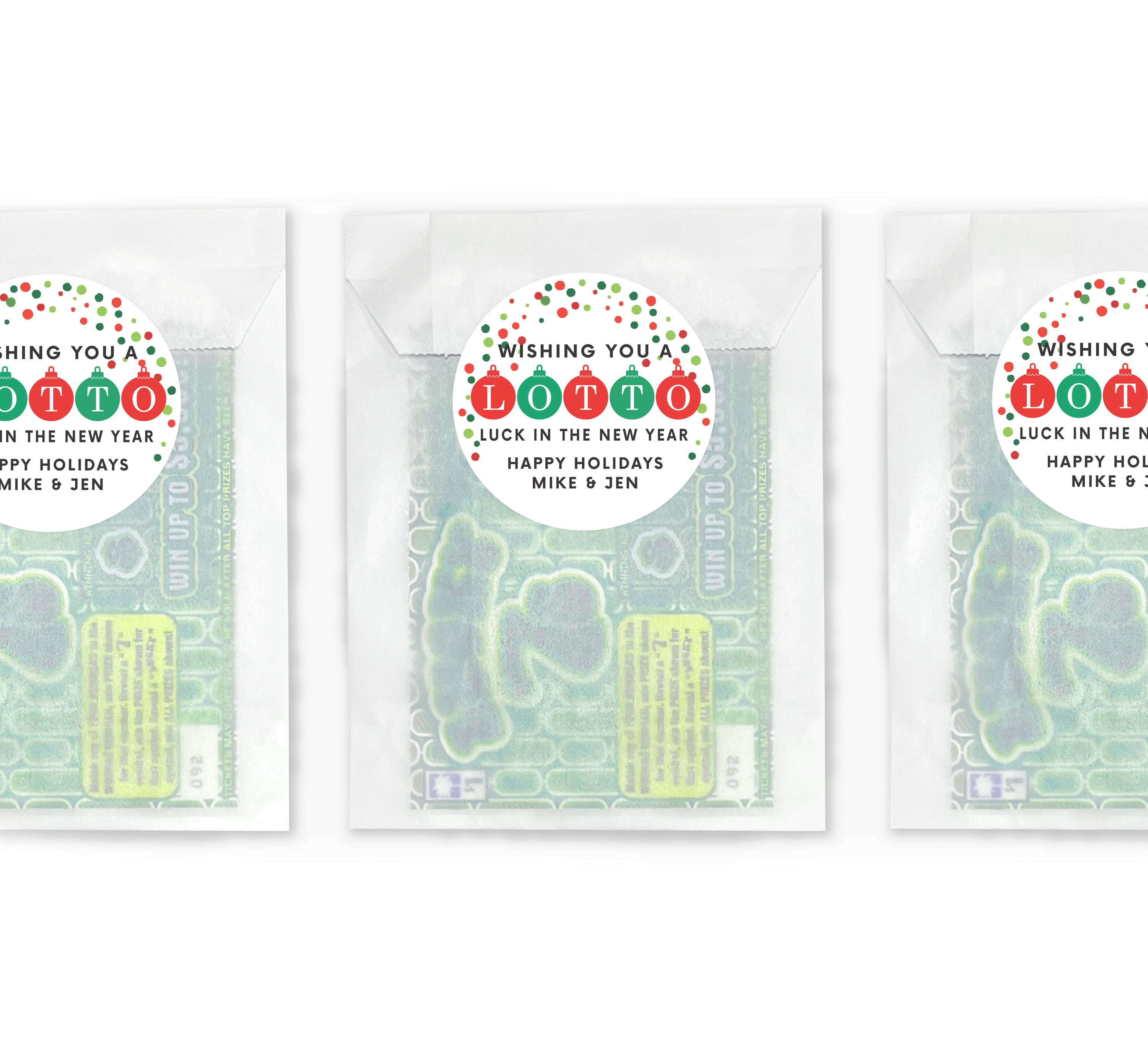 Lottery Envelopes – Luck in the New Year