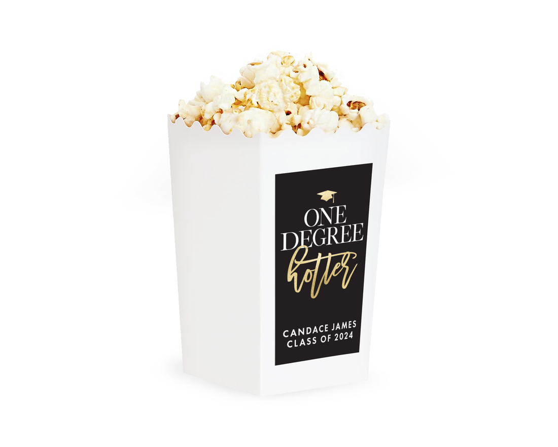 Popcorn Box – Graduation One Degree Hotter