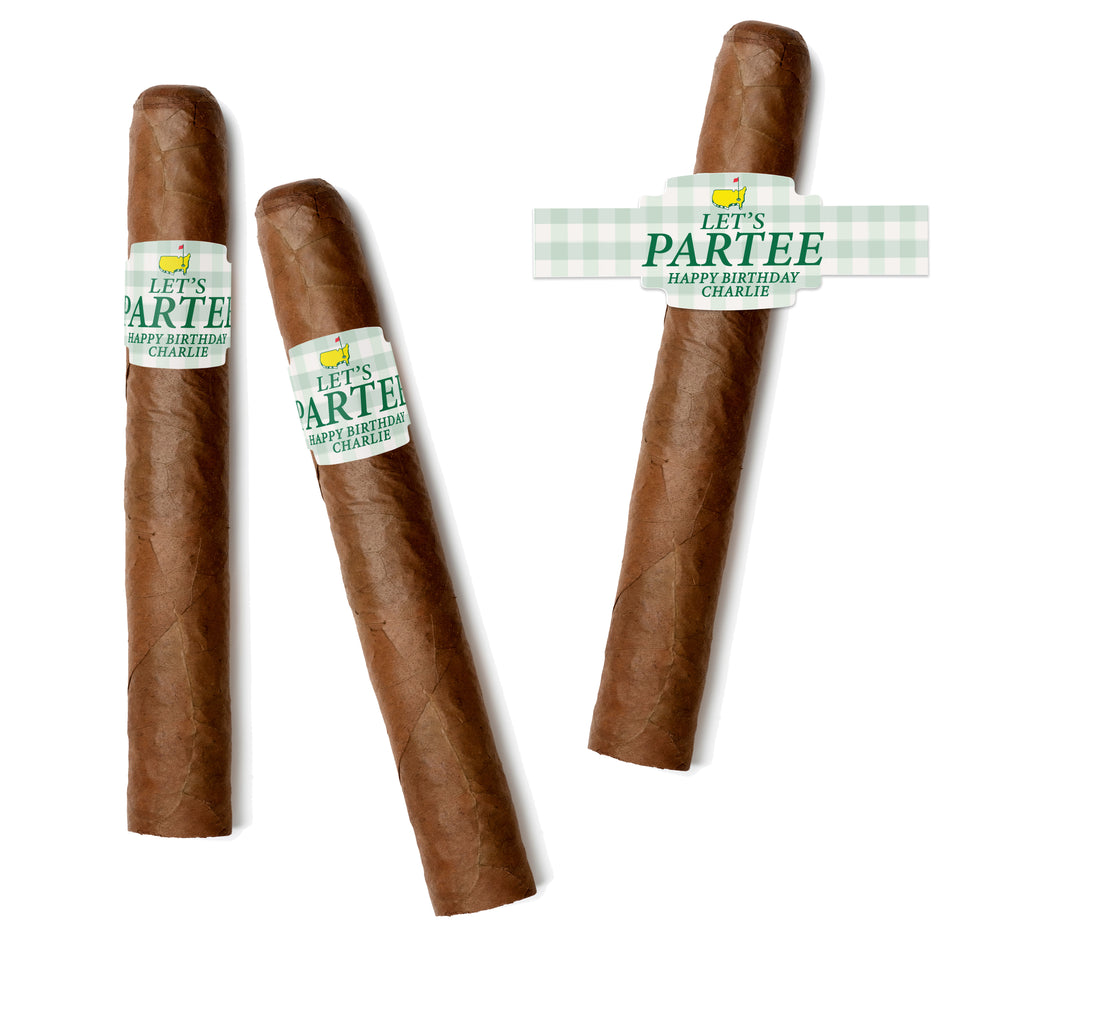 Cigar Labels – Golf – Let&