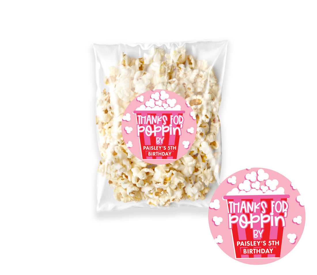 Popcorn Bag – Thanks For Poppin&