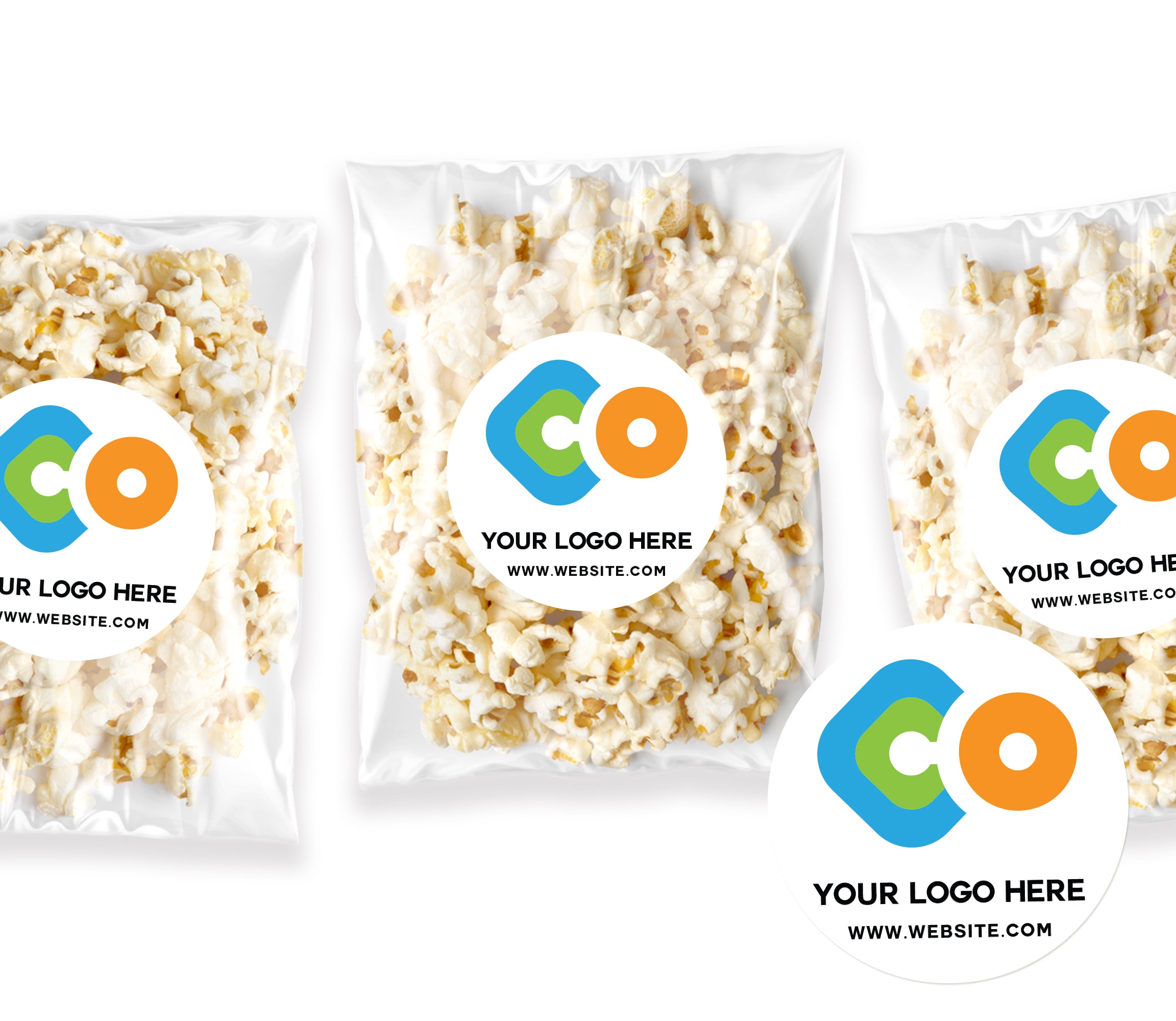 Popcorn Bag – Add Your Own Logo