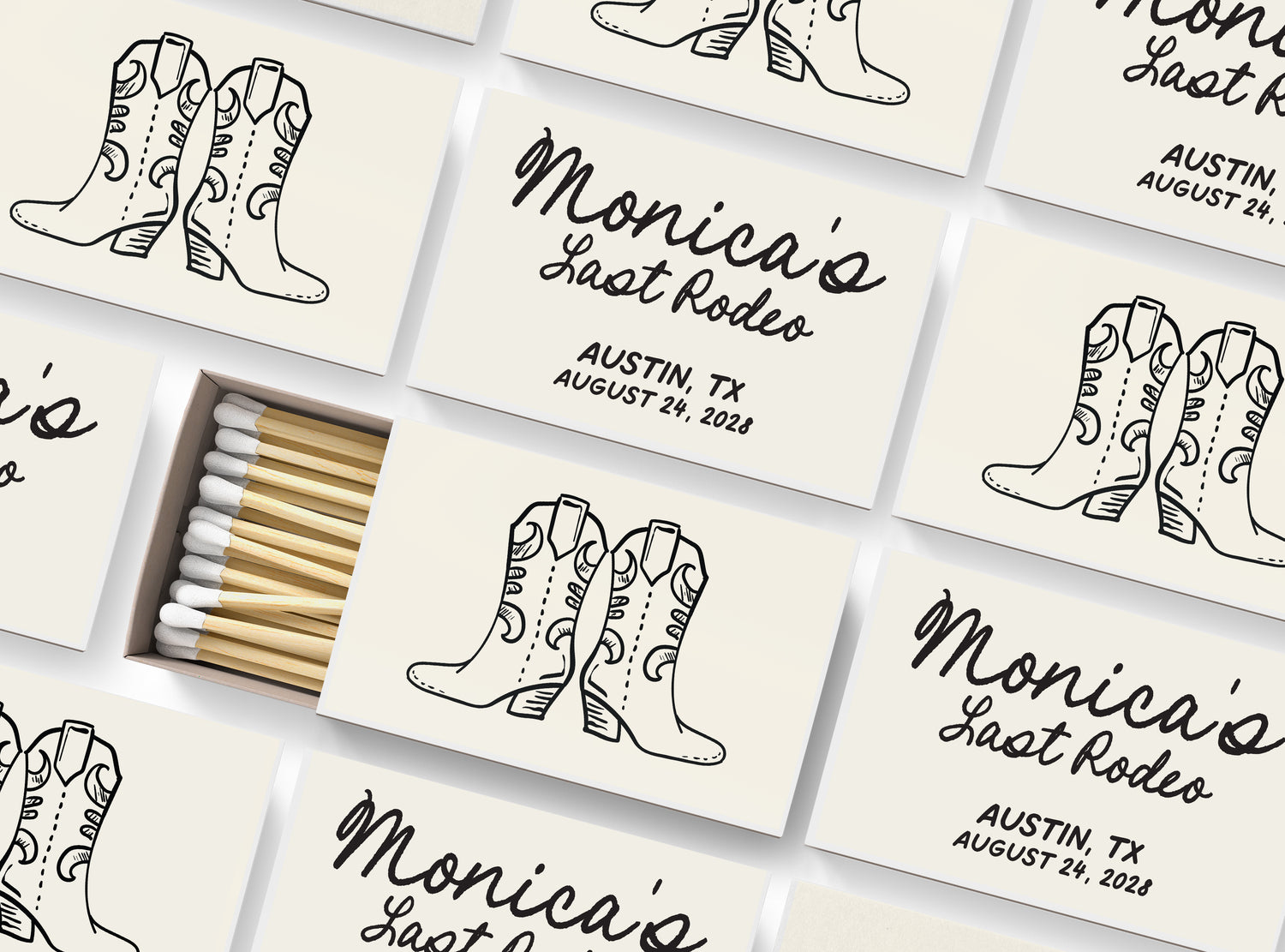 Matches – Last Rodeo – Boots