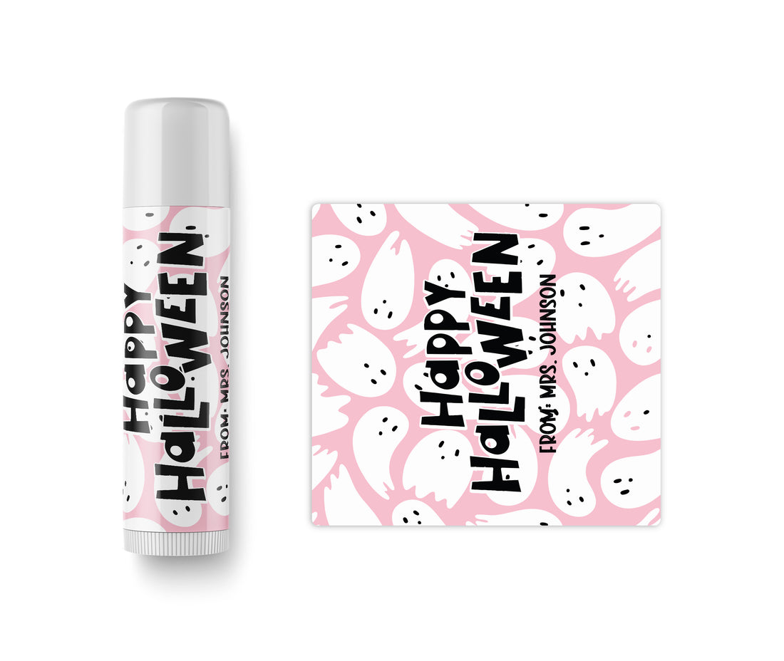 Lip Balm – Halloween White Ghosts
