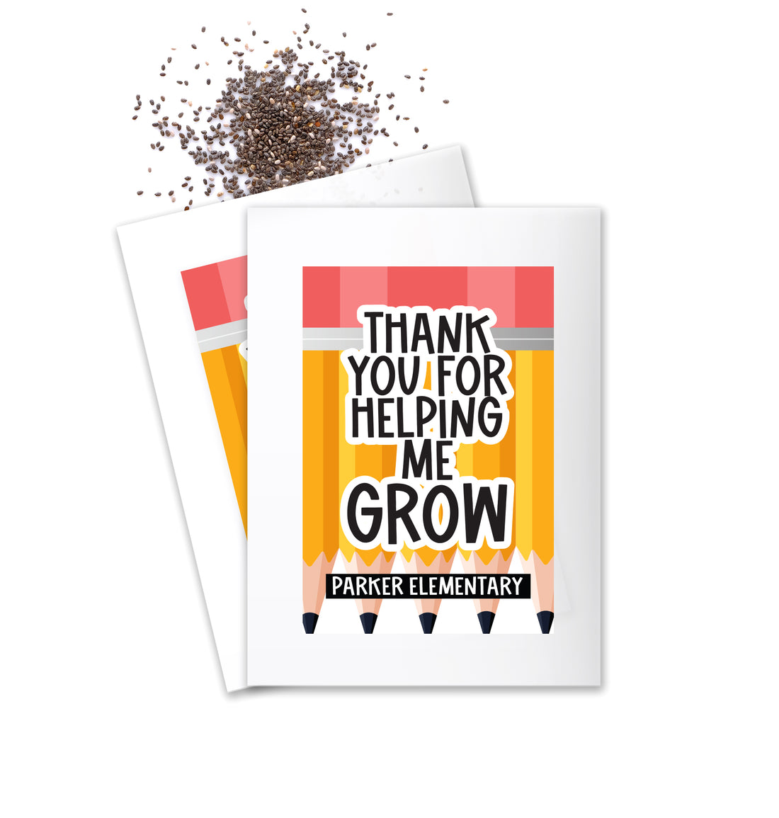 Seed Packets – Helping Me Grow – Pencils