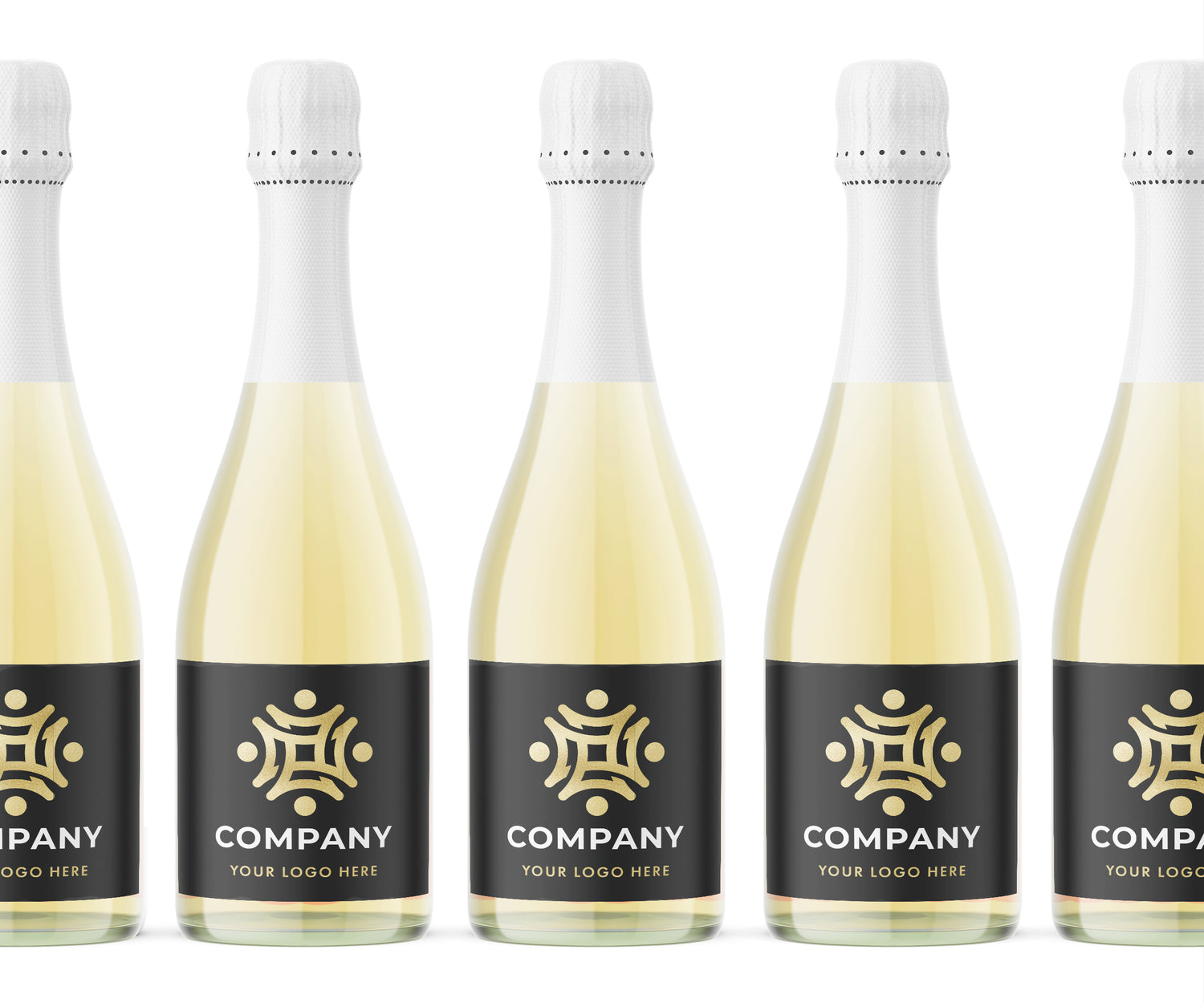 Champagne Labels – Custom Logo