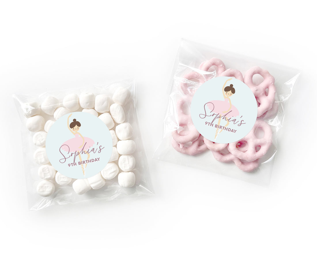 Favor Bags – Ballerina