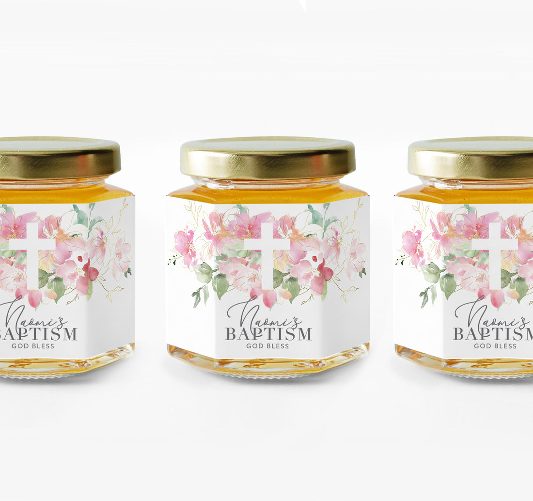 Honey - Pink Floral Baptism