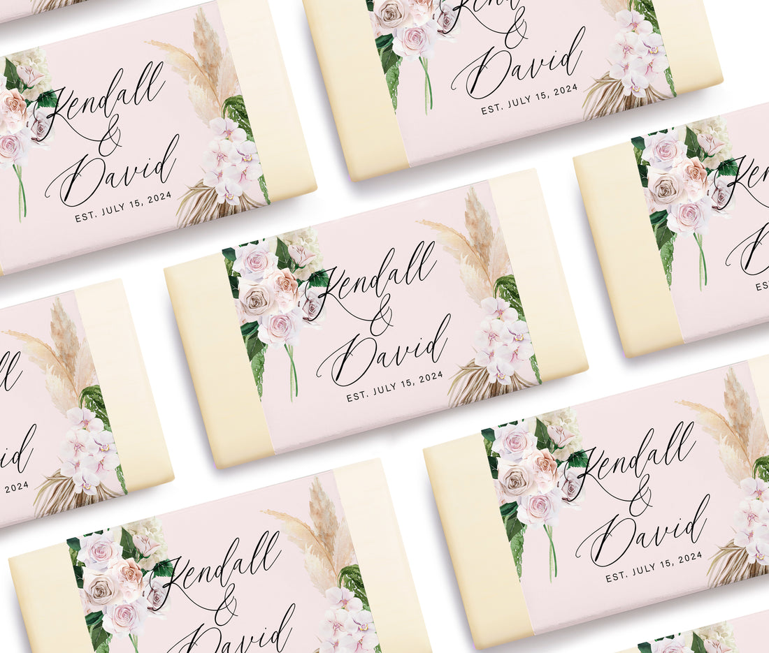 Soap Favor - Floral Wedding