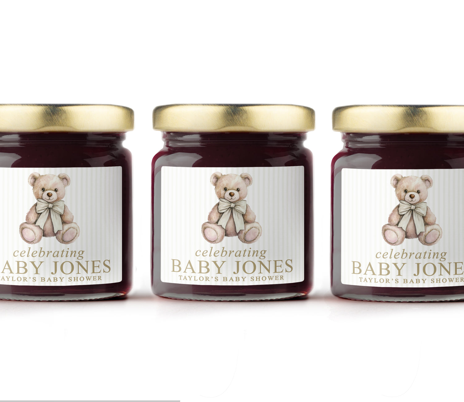 Blueberry Jam - Elegant Bear - Beige