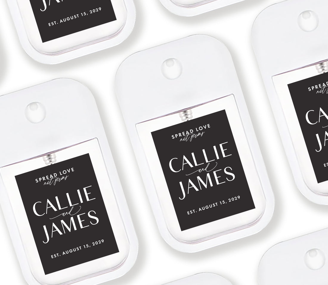 Hand Sanitizer - Wedding Favors