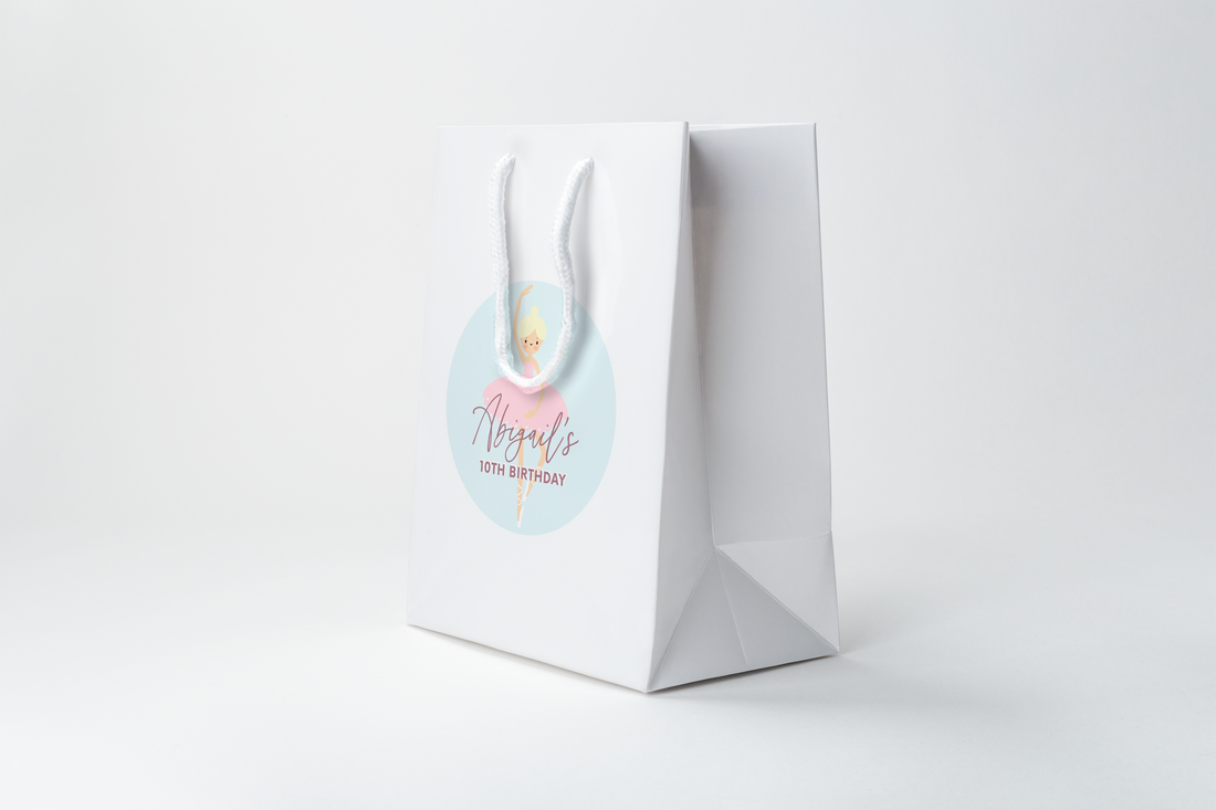 Gift Bag – Birthday Ballerina