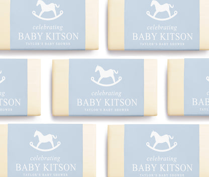 Soap Favor - Rocking Horse - Blue