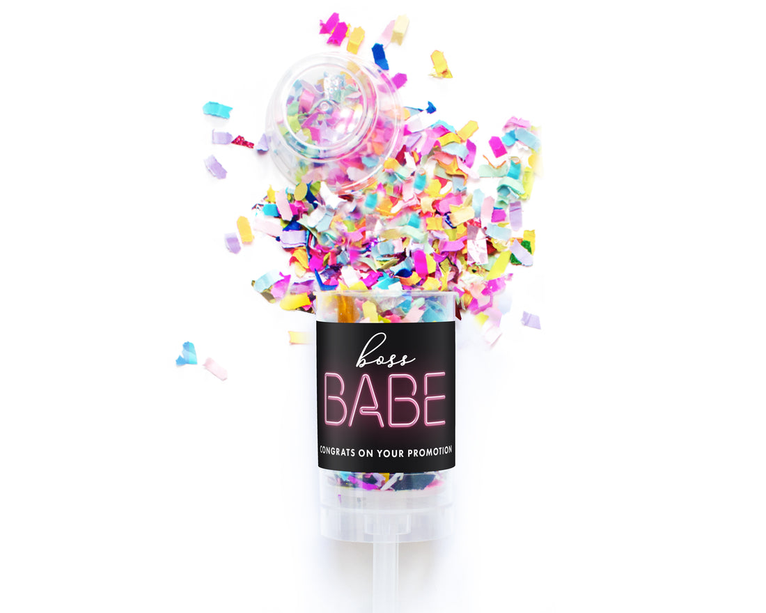 Confetti Poppers – Boss Babe