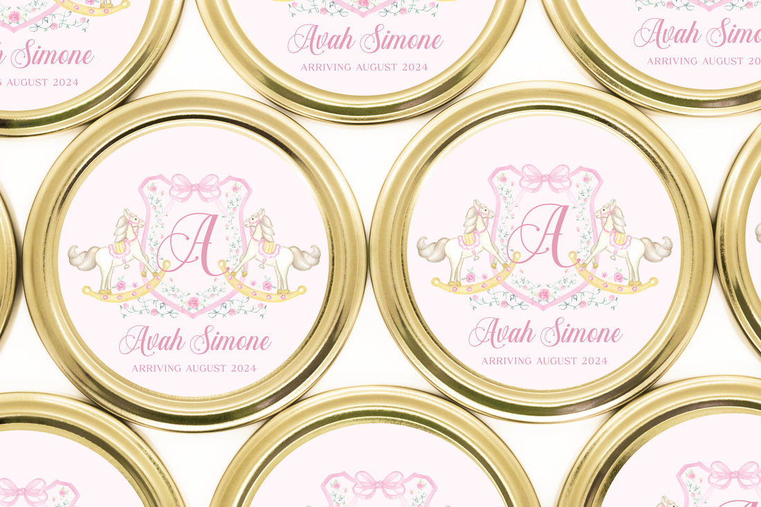 Candles – Baby Crest Pink