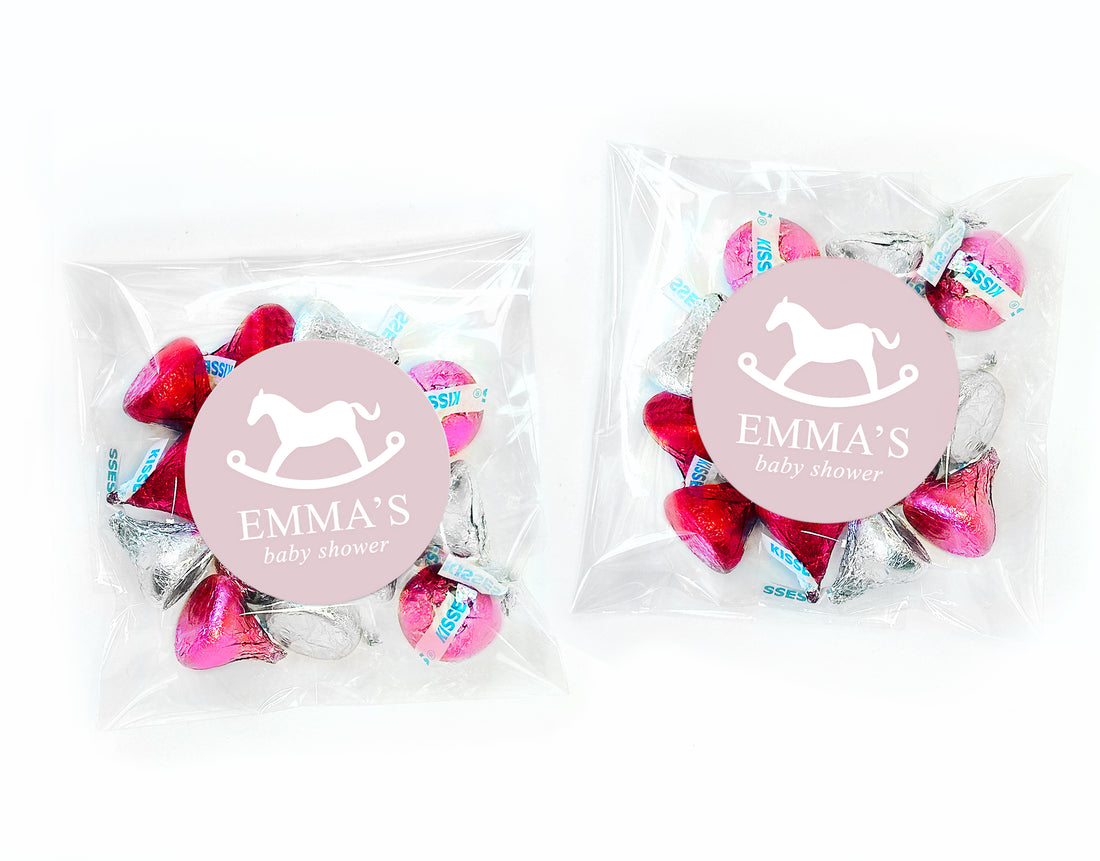 Favor Bags –  Rocking Horse –  Pink